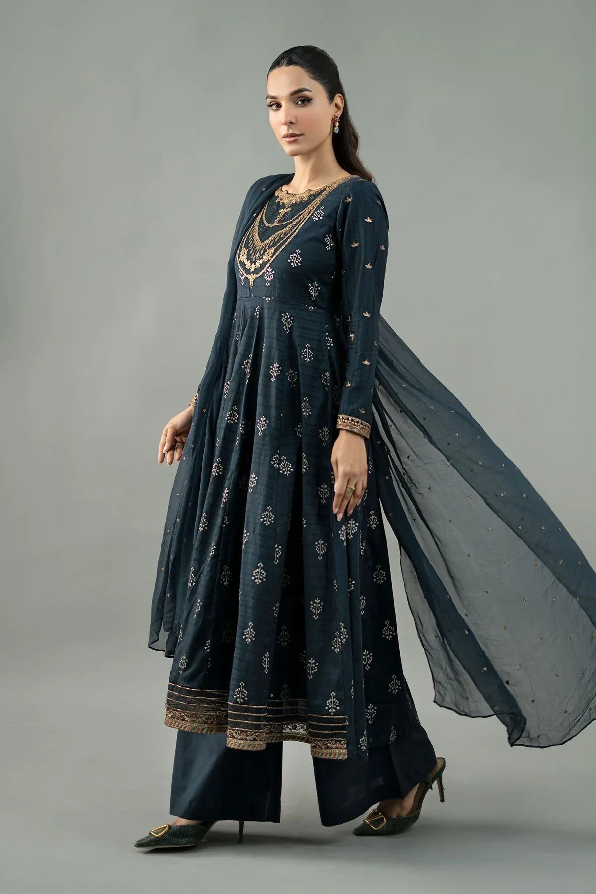 Maria B | Formal Wears | DW-EF21-04R1 - Rang-e-Khaas