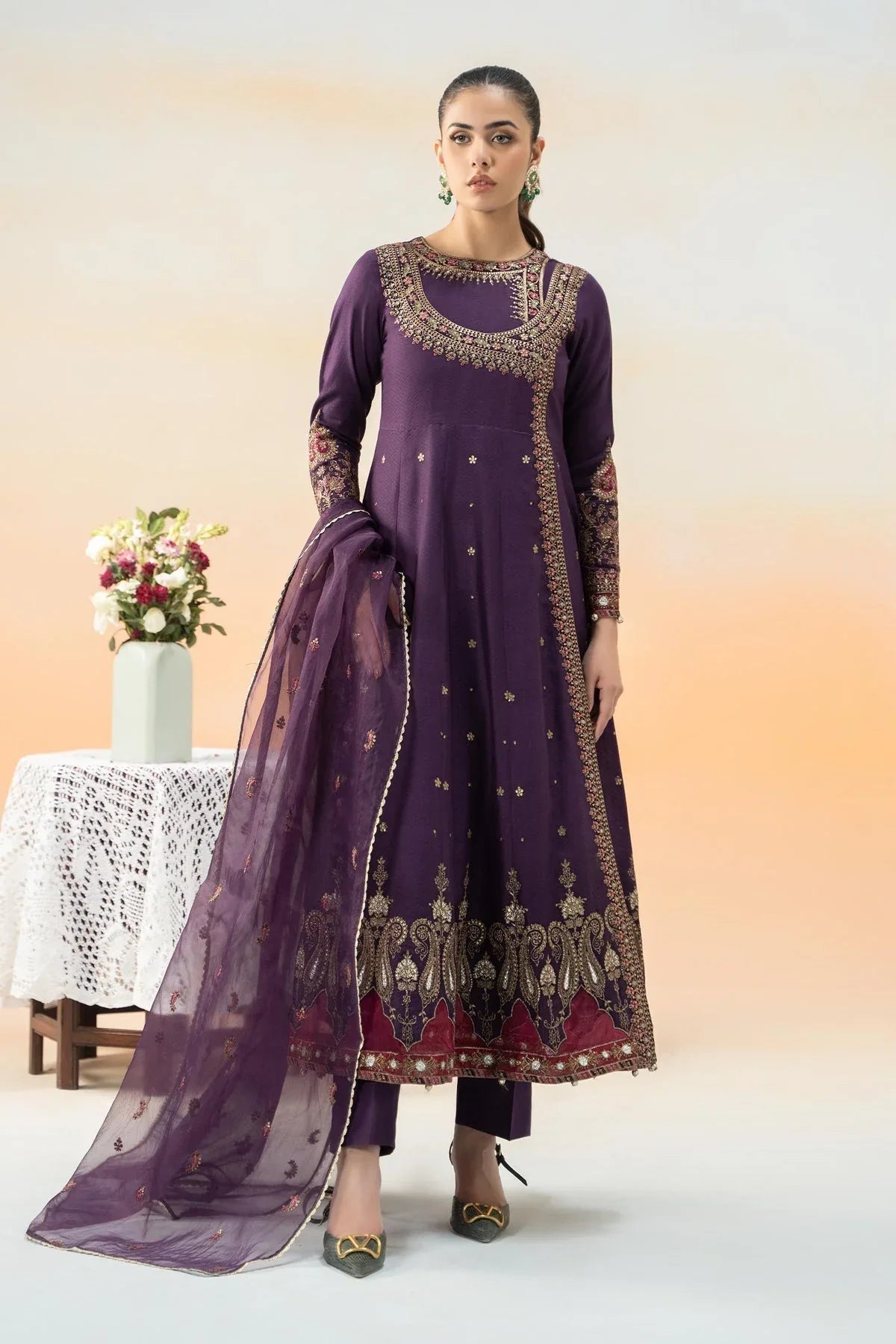 Maria B | Formal Wears | DW-EF25-40 - Rang-e-Khaas