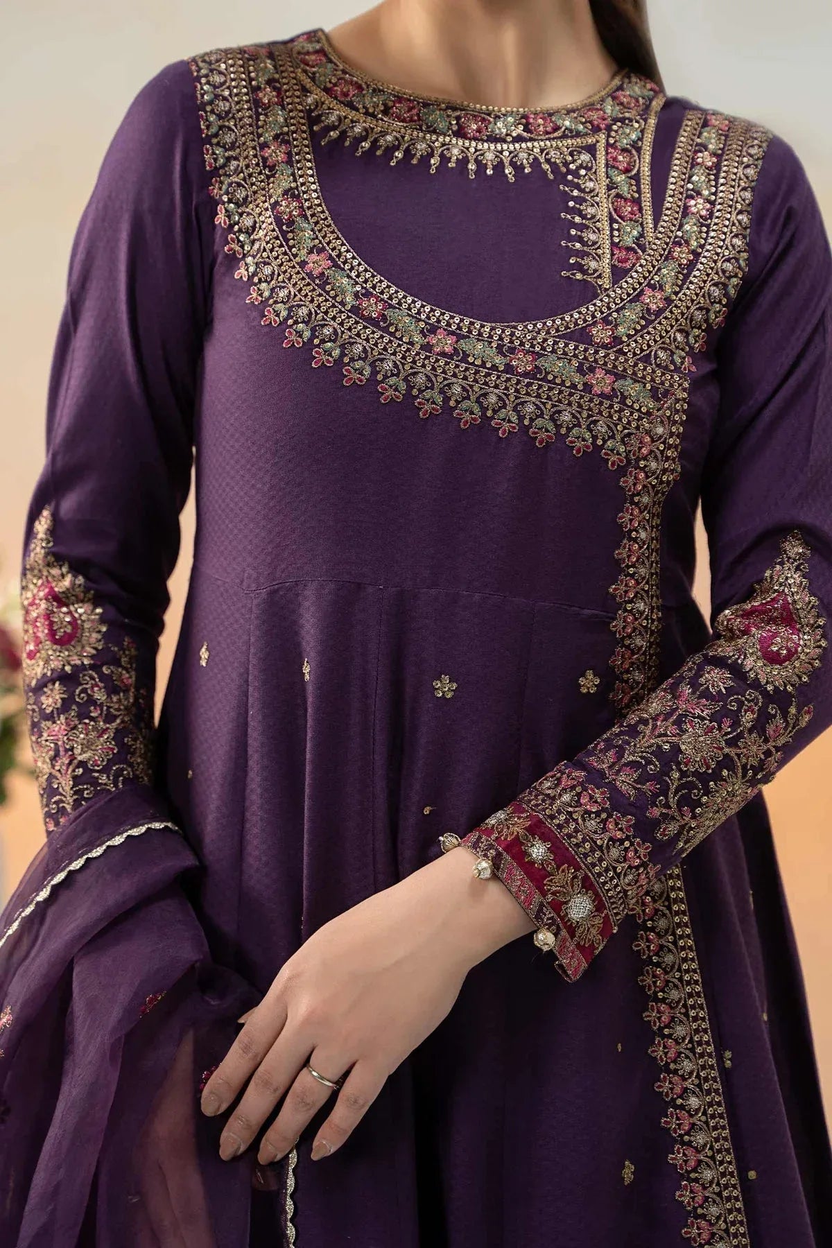 Maria B | Formal Wears | DW-EF25-40 - Rang-e-Khaas