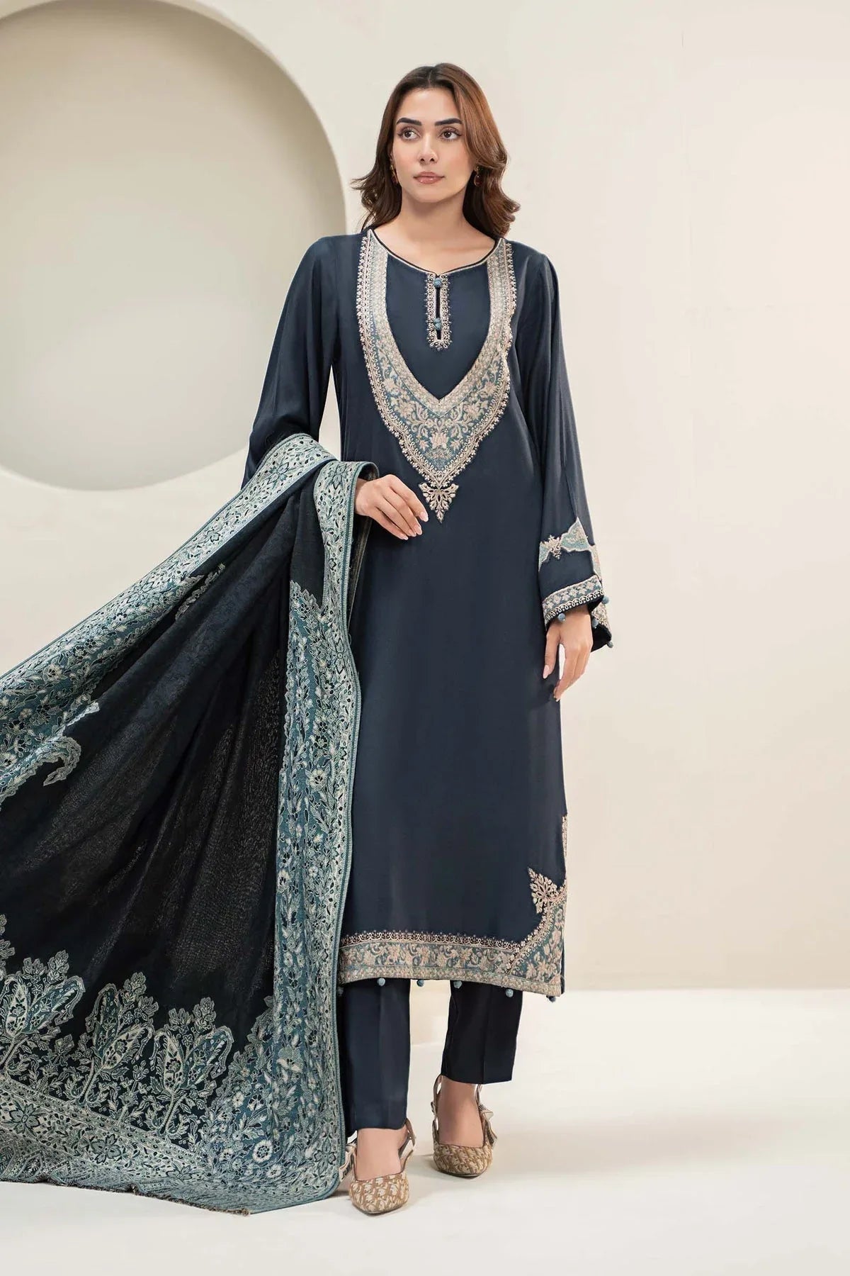 Maria B | Formal Wears | DW-W24-102 - Rang-e-Khaas