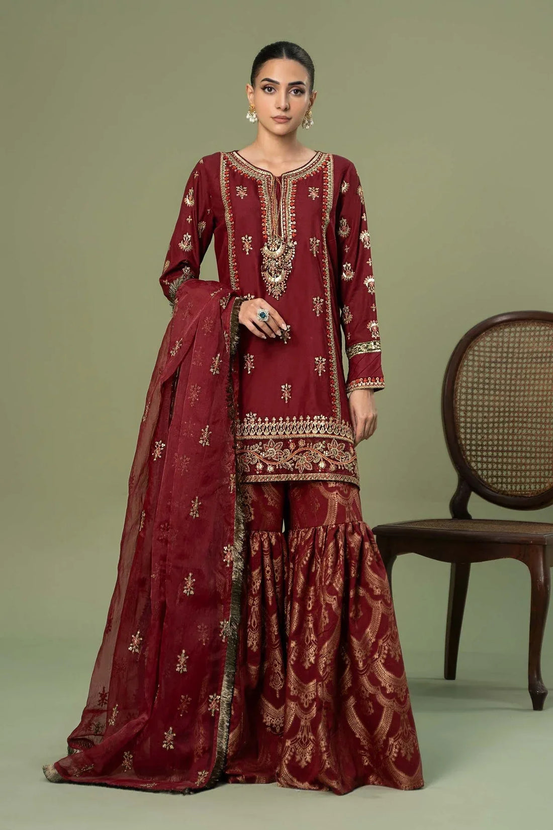 Maria B | Formal Wears | DW-W24-25 - Rang-e-Khaas