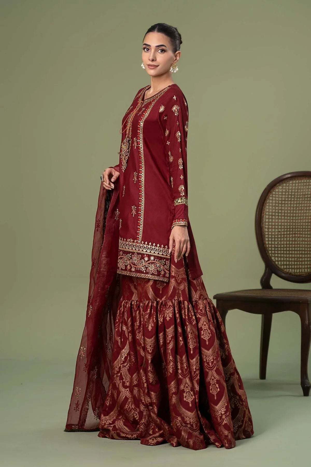 Maria B | Formal Wears | DW-W24-25 - Rang-e-Khaas