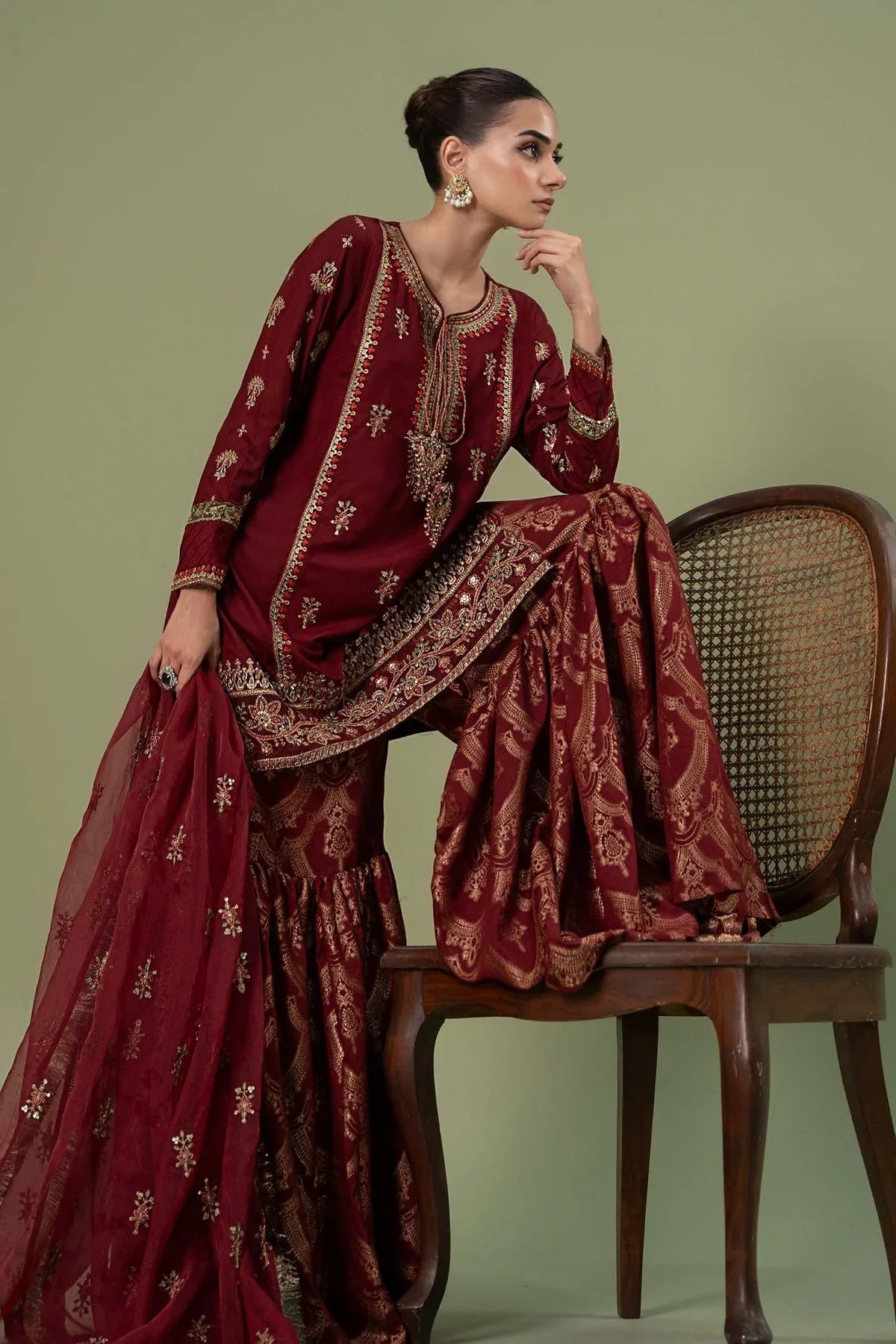 Maria B | Formal Wears | DW-W24-25 - Rang-e-Khaas