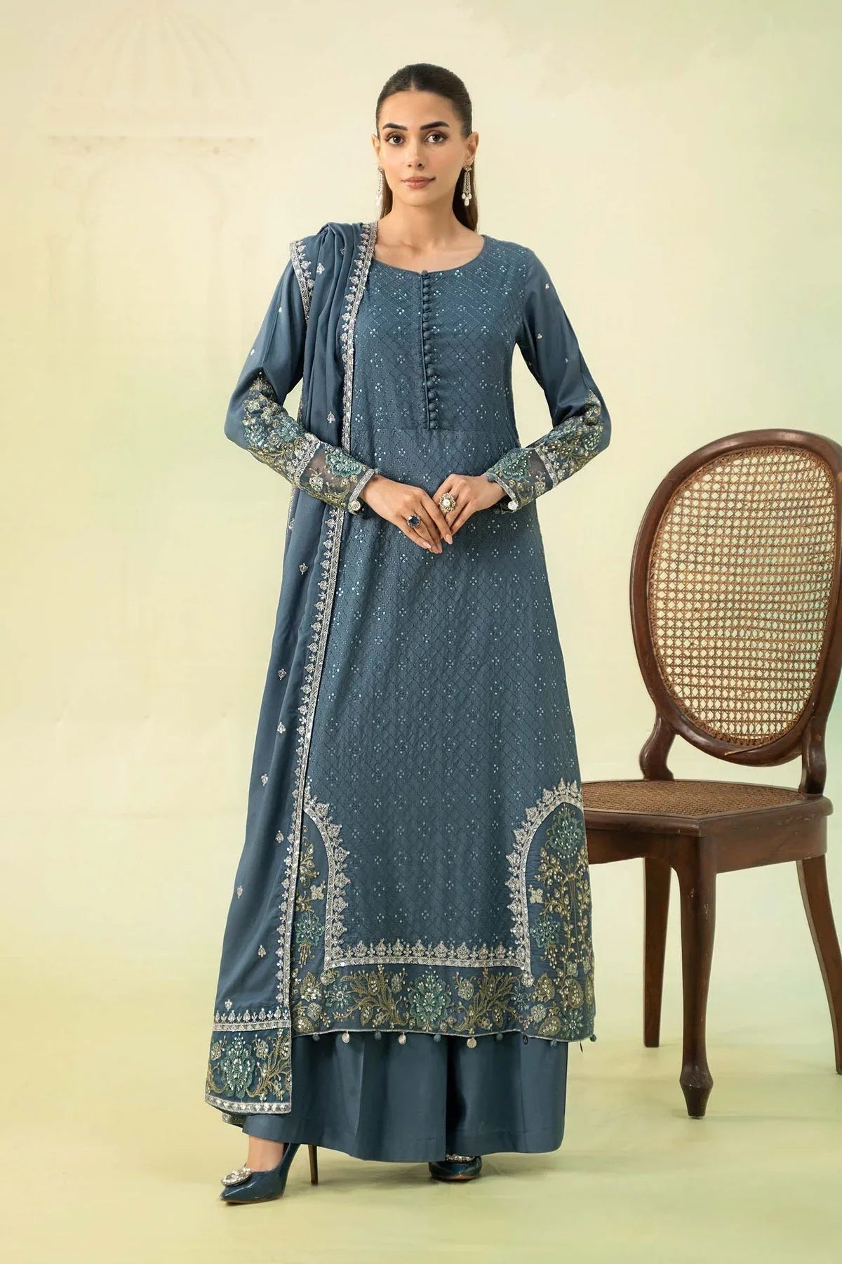Maria B | Formal Wears | DW-W24-45 - Rang-e-Khaas