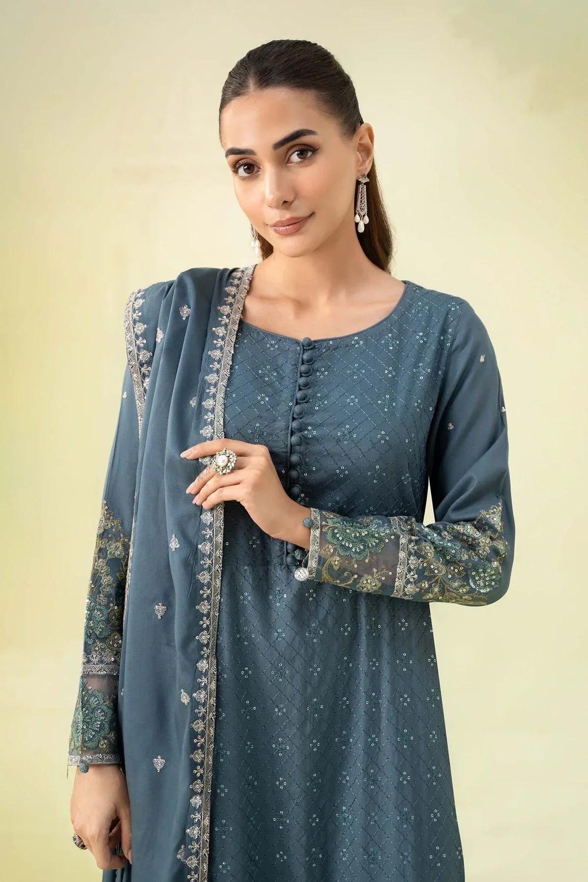 Maria B | Formal Wears | DW-W24-45 - Rang-e-Khaas