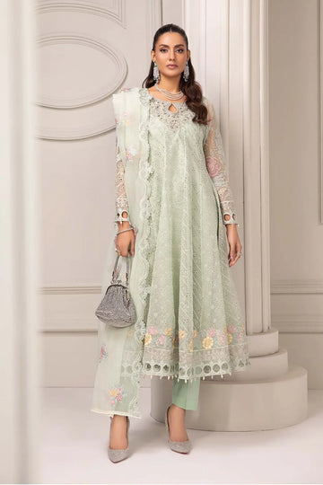 Maria B | Formal Wears | Organza Suit SF-EF24-03 - Rang-e-Khaas
