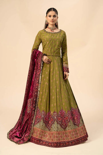 Maria B | Formal Wears | Raw Silk Suit | SF-W24-26 - Rang-e-Khaas