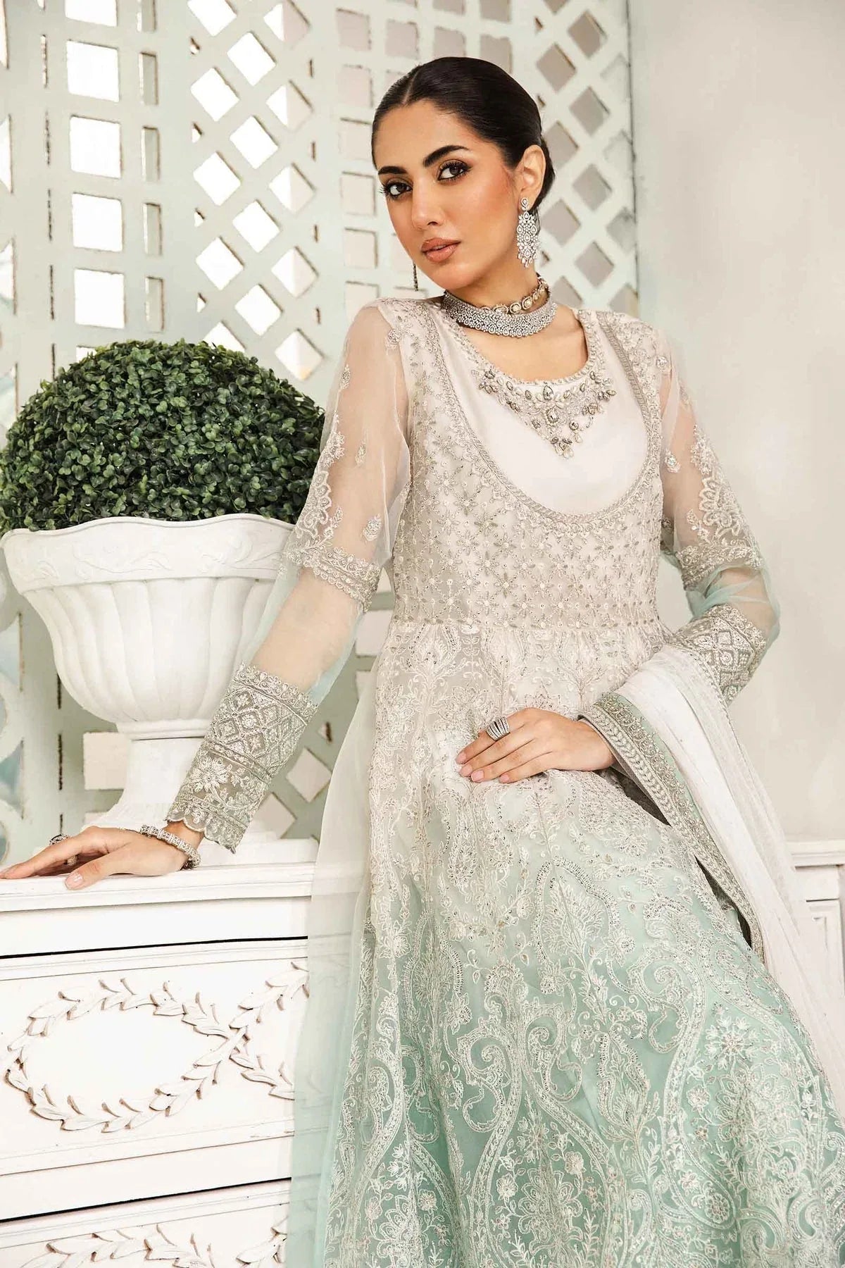 Maria B | Formal Wears | SF-EA24-18 - Rang-e-Khaas