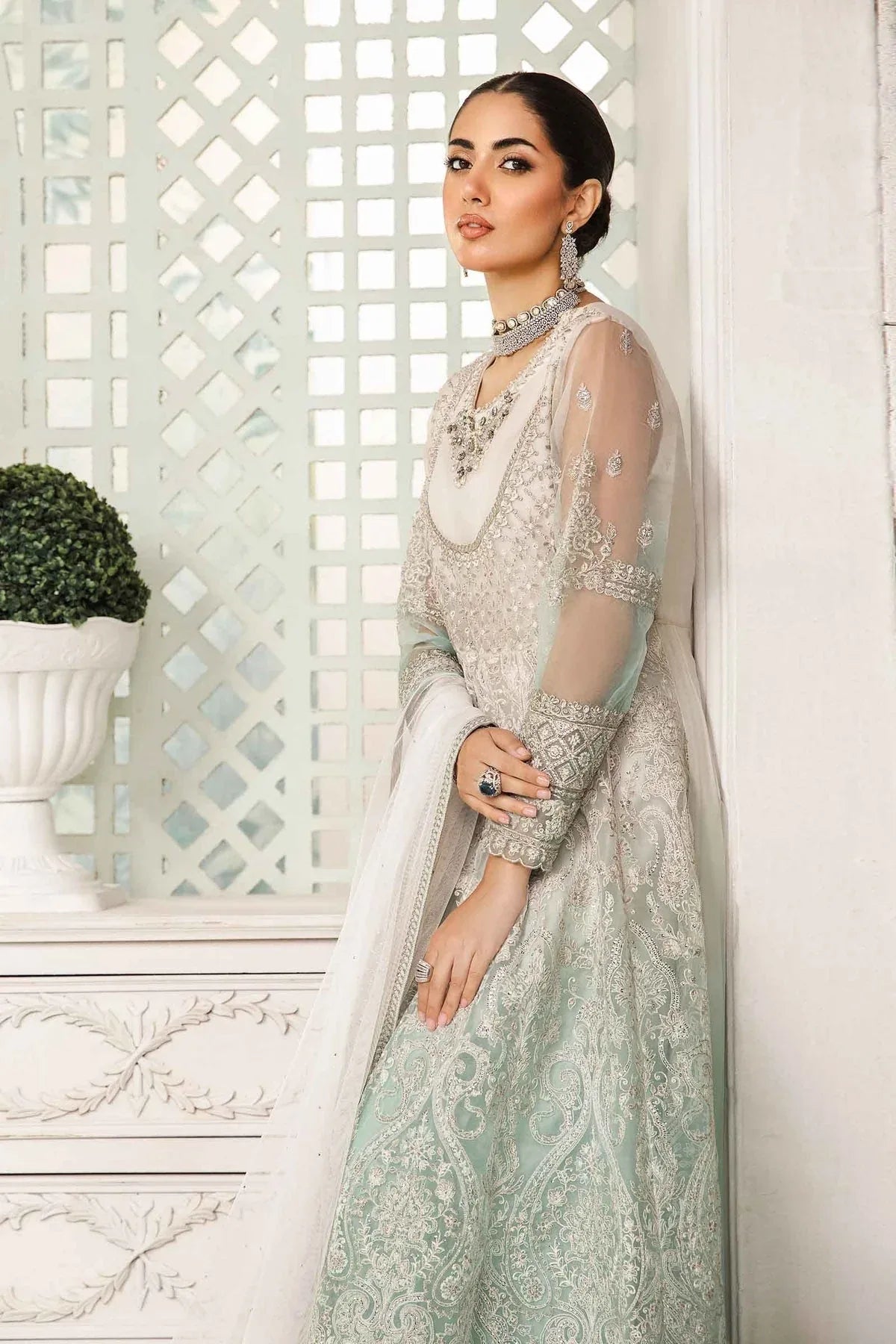 Maria B | Formal Wears | SF-EA24-18 - Rang-e-Khaas
