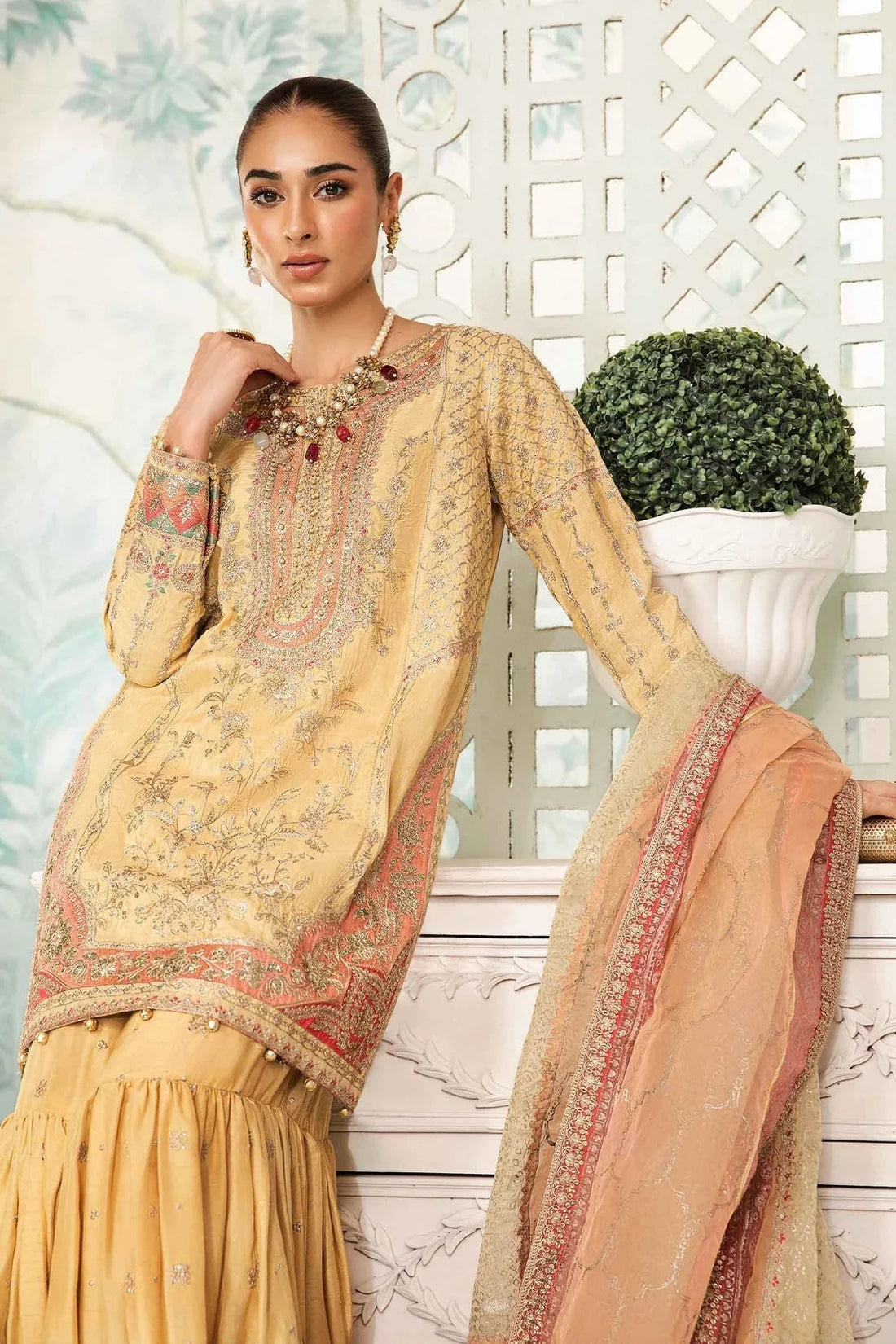 Maria B | Formal Wears | SF-EA24-19 - Rang-e-Khaas