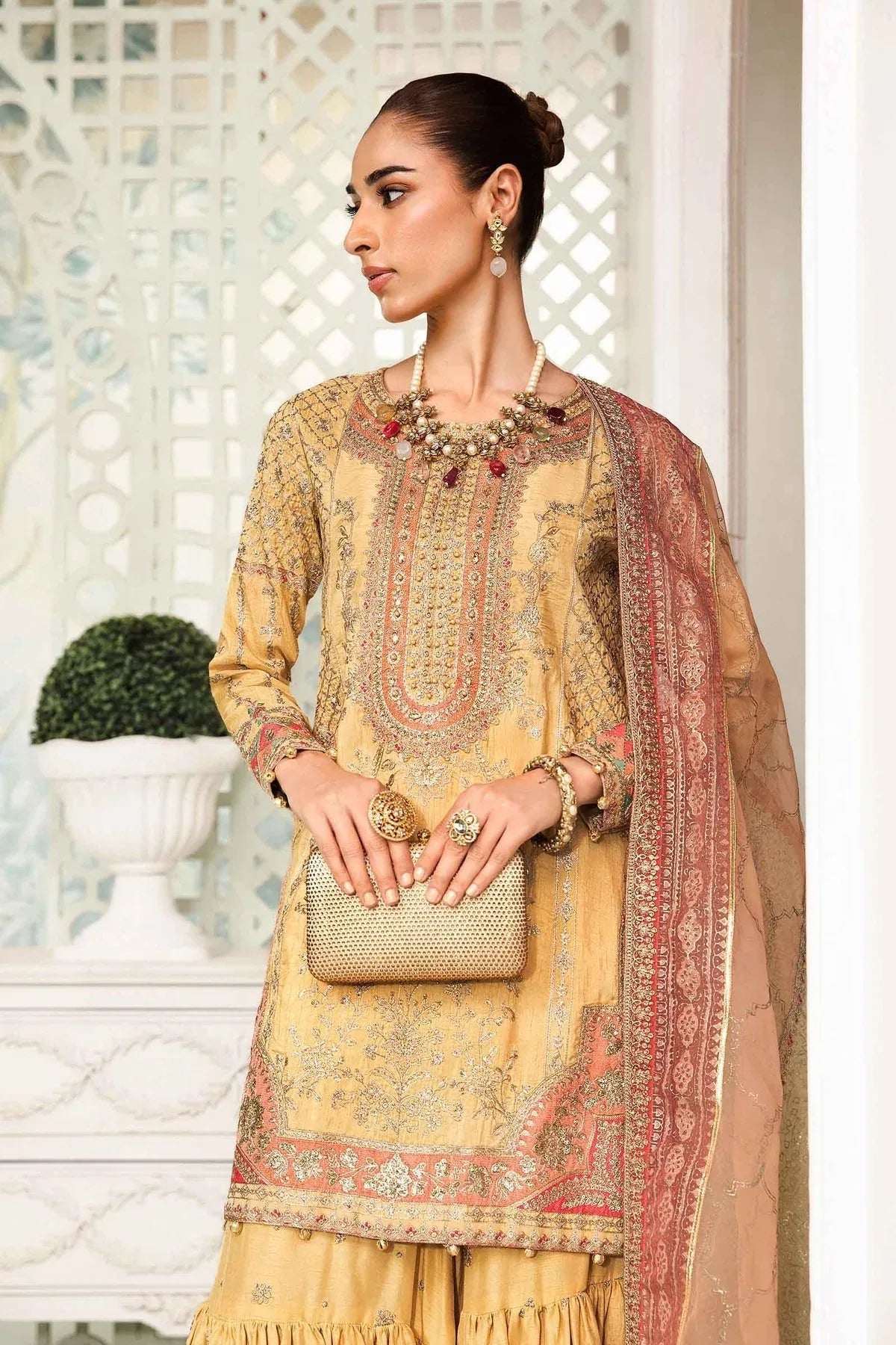 Maria B | Formal Wears | SF-EA24-19 - Rang-e-Khaas
