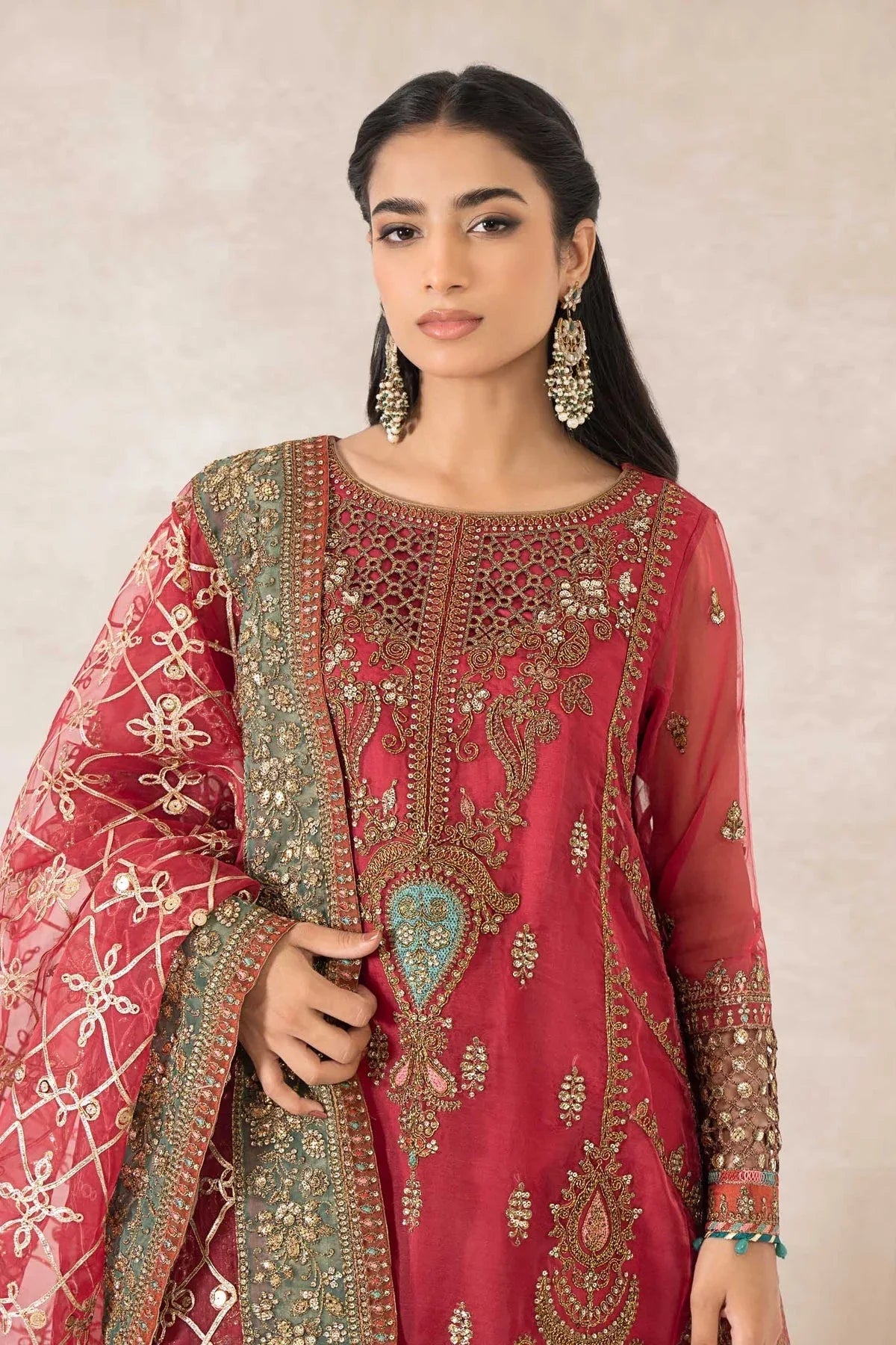 Maria B | Formal Wears | SF-EA24-28 - Rang-e-Khaas