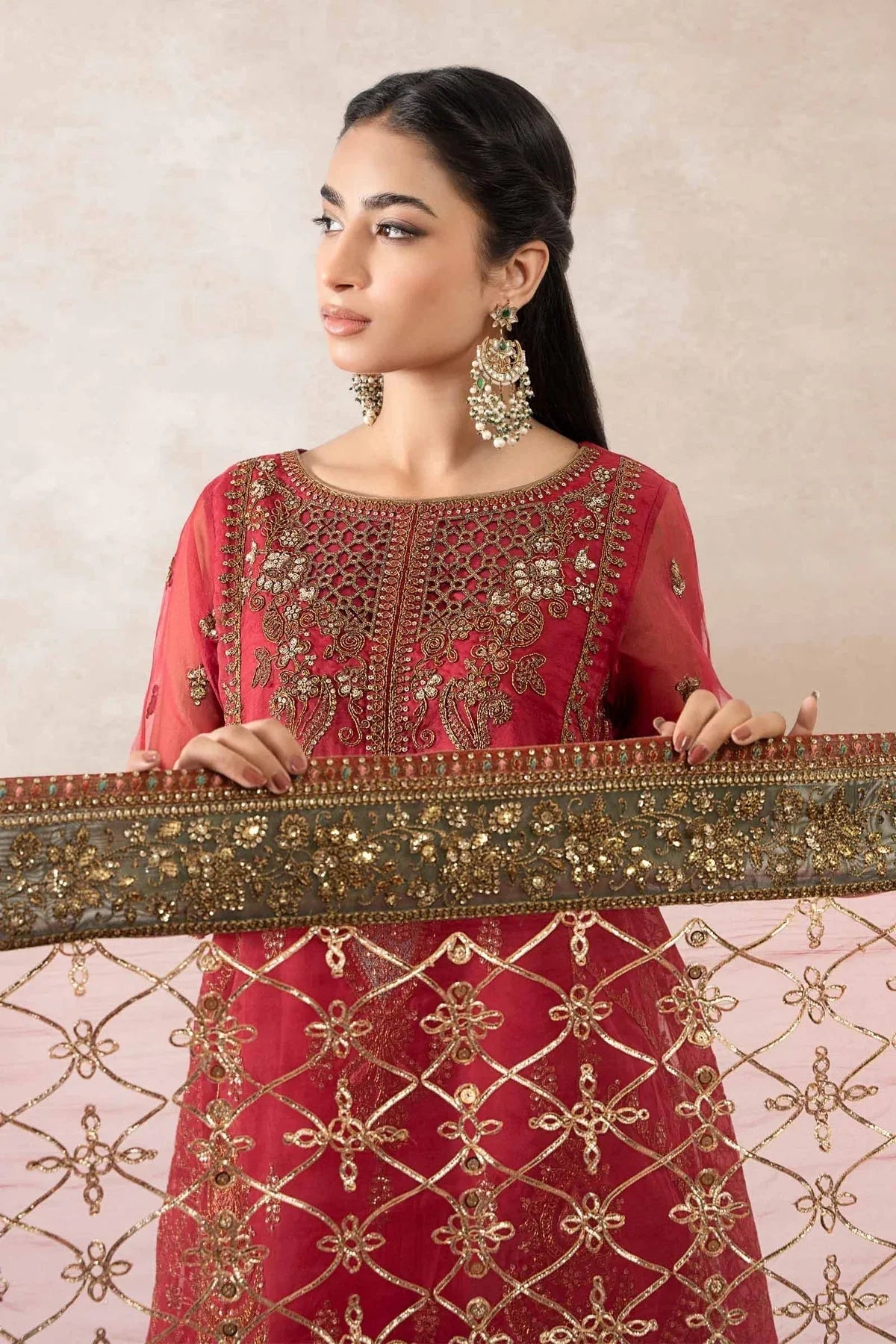 Maria B | Formal Wears | SF-EA24-28 - Rang-e-Khaas