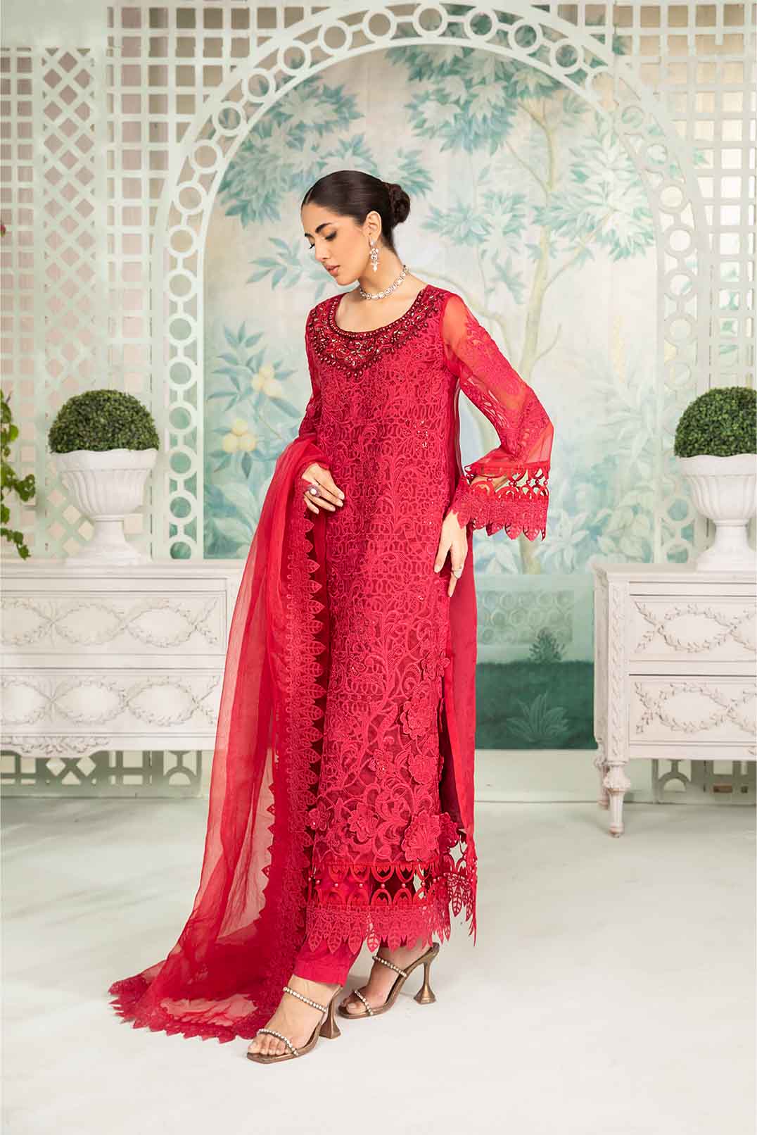 Maria B | Formal Wears | SF-EA24-34 - Rang-e-Khaas