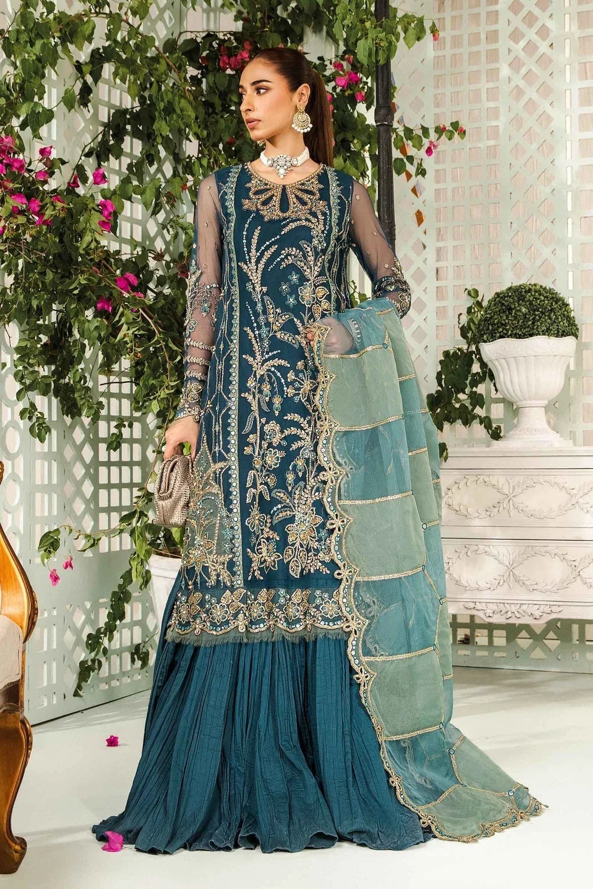 Maria B | Formal Wears | SF-EA24-43 - Rang-e-Khaas