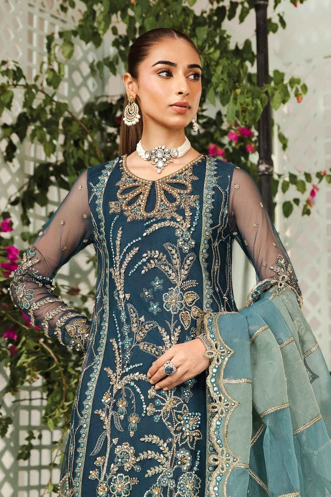 Maria B | Formal Wears | SF-EA24-43 - Rang-e-Khaas
