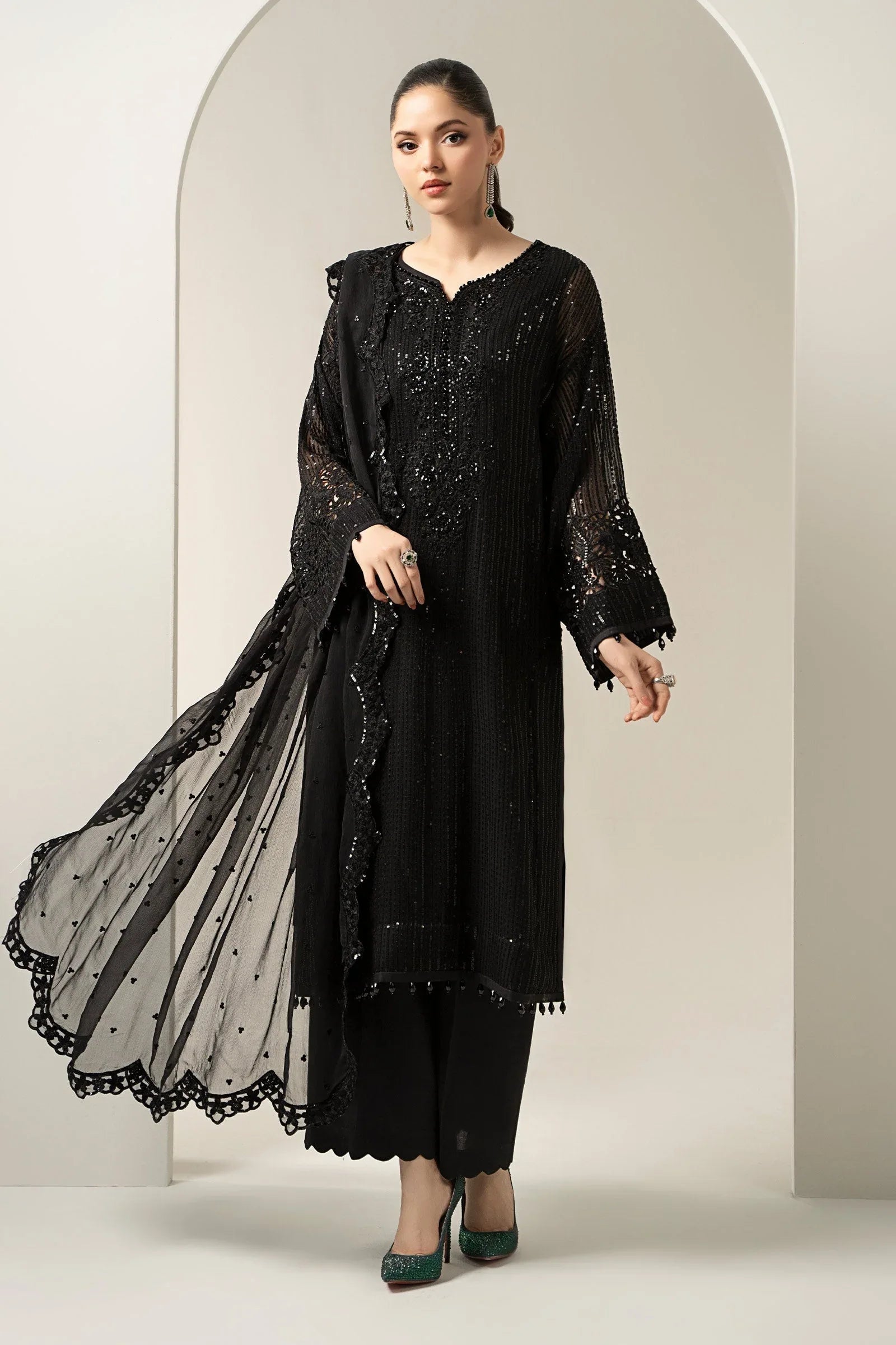 Maria B | Formal Wears | SF-EA25-03 - Rang-e-Khaas