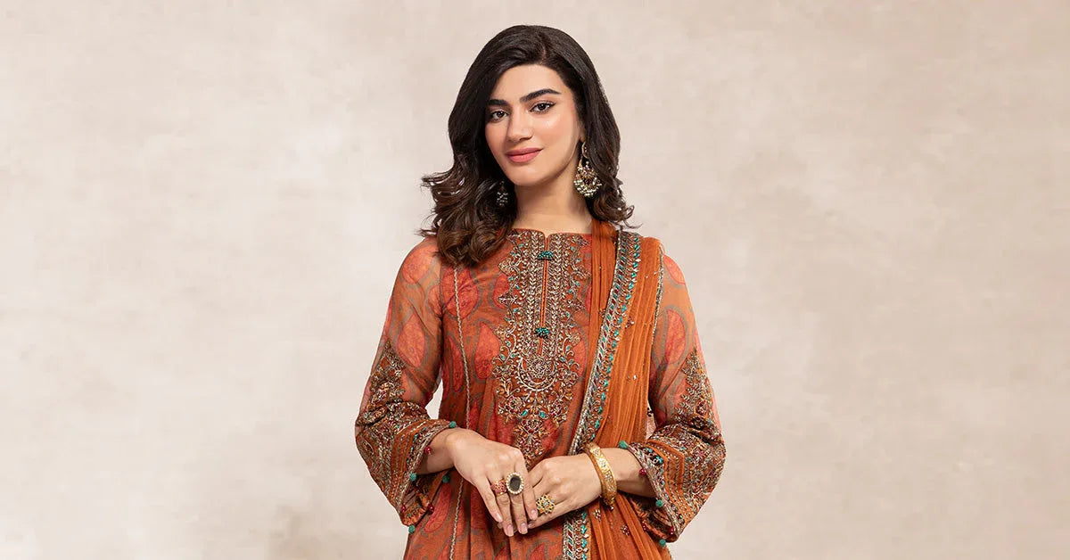 Maria B | Formal Wears | SF-EF22-31R1 - Rang-e-Khaas