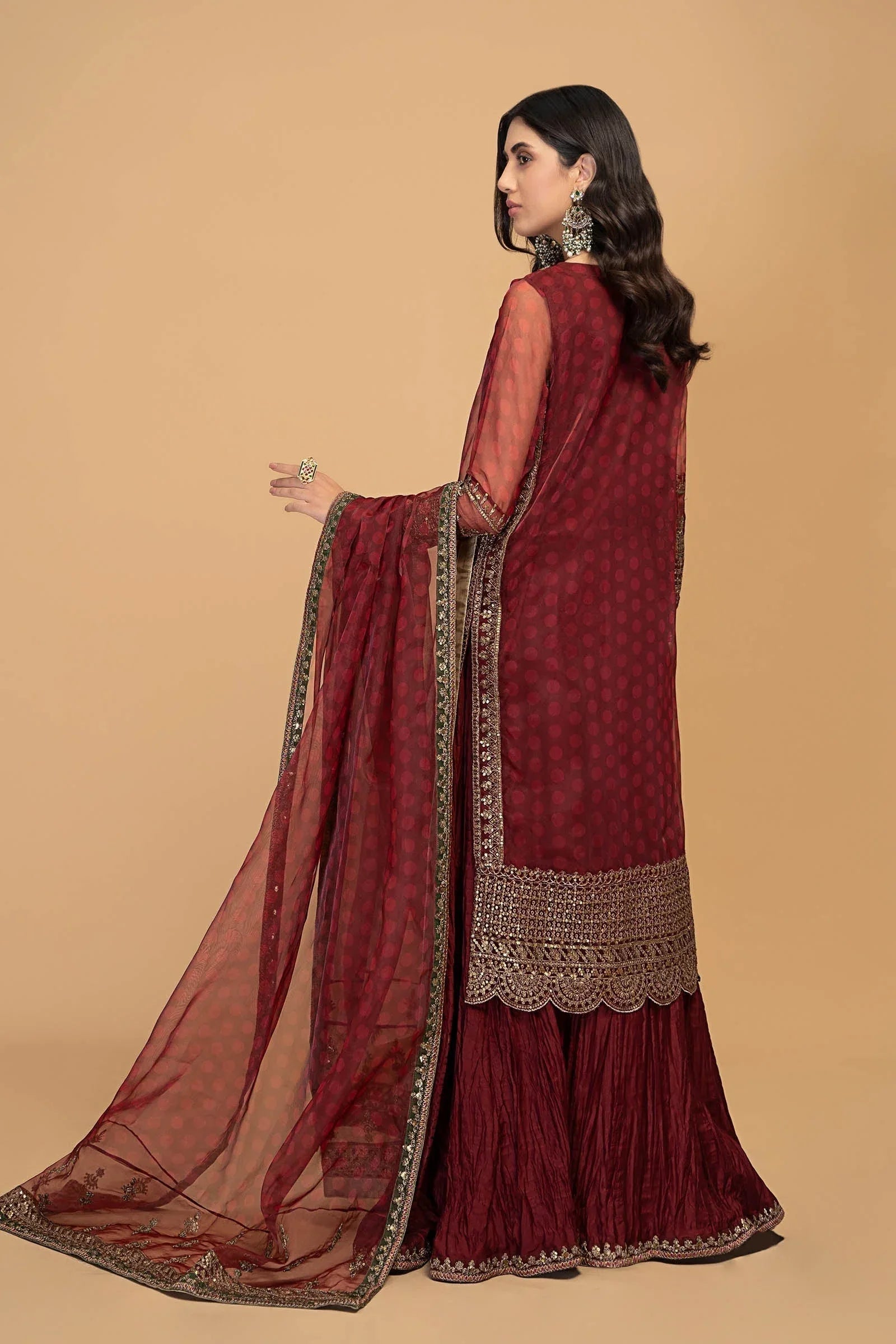Maria B | Formal Wears | SF-EF23-08R1 - Rang-e-Khaas