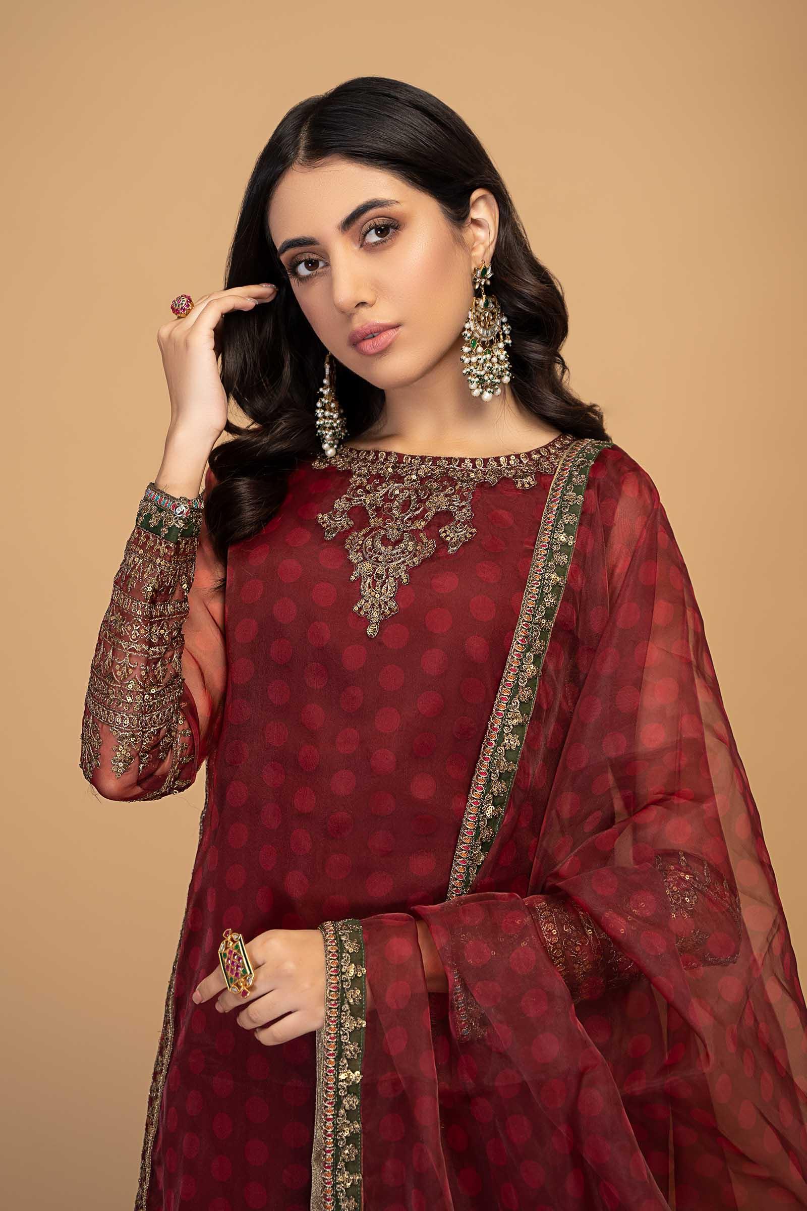 Maria B | Formal Wears | SF-EF23-08R1 - Rang-e-Khaas