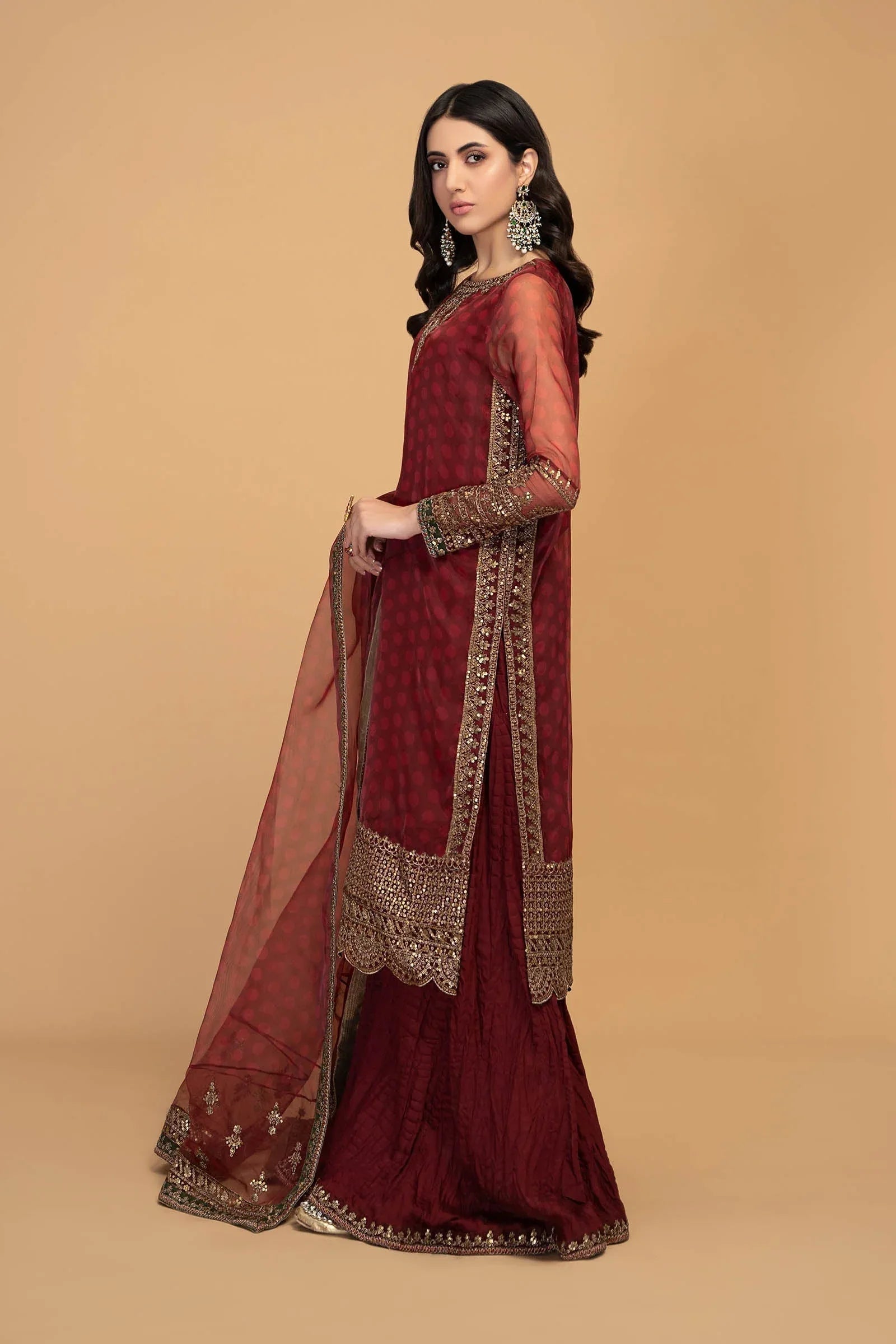 Maria B | Formal Wears | SF-EF23-08R1 - Rang-e-Khaas