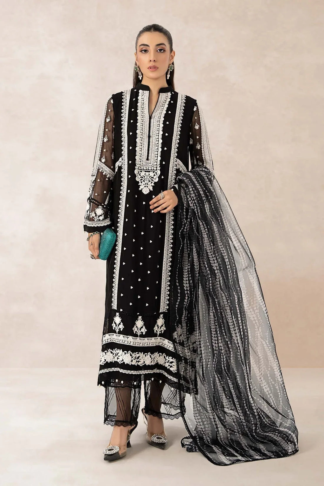 Maria B | Formal Wears | SF-EF23-26R1 - Rang-e-Khaas