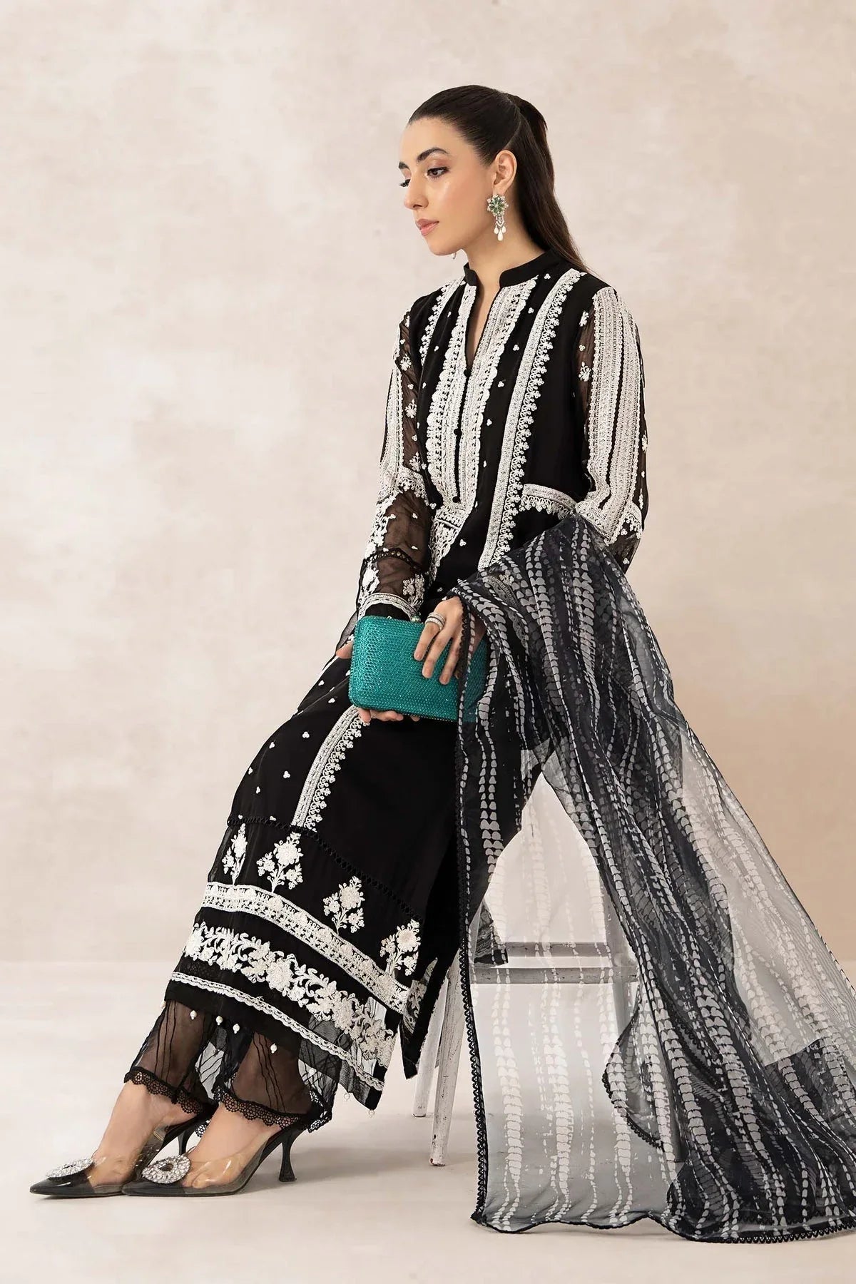Maria B | Formal Wears | SF-EF23-26R1 - Rang-e-Khaas