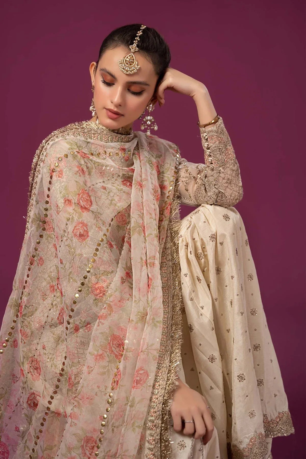 Maria B | Formal Wears | SF-EF24-01 - Rang-e-Khaas