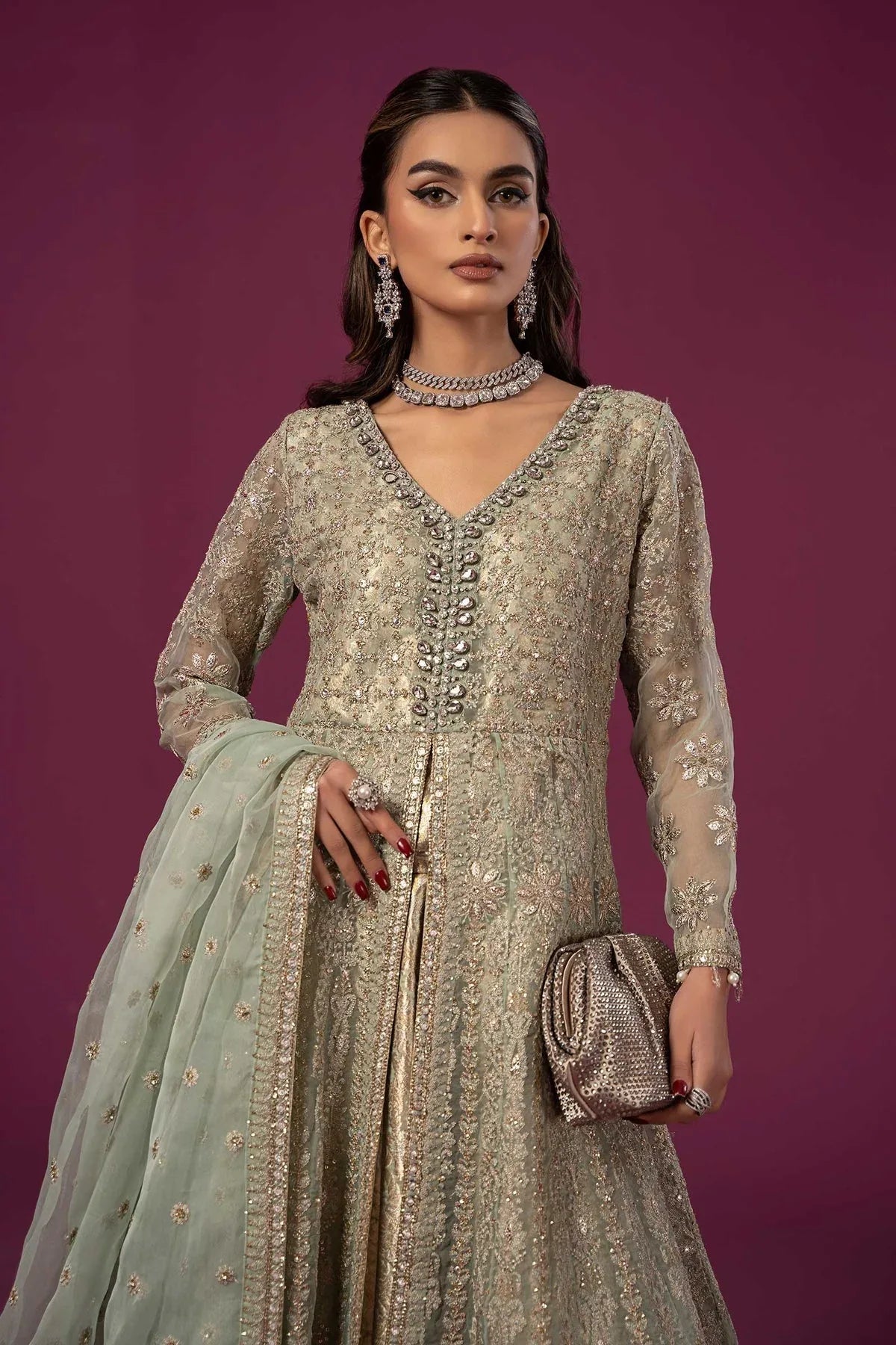 Maria B | Formal Wears | SF-EF24-04 - Rang-e-Khaas