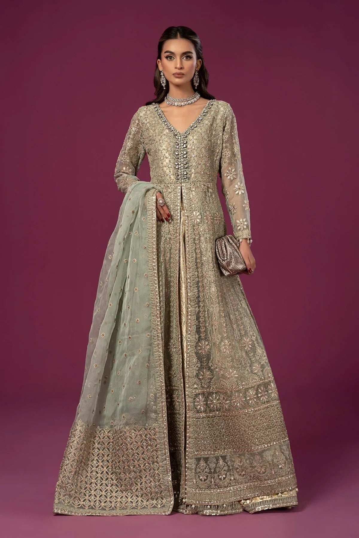 Maria B | Formal Wears | SF-EF24-04 - Rang-e-Khaas