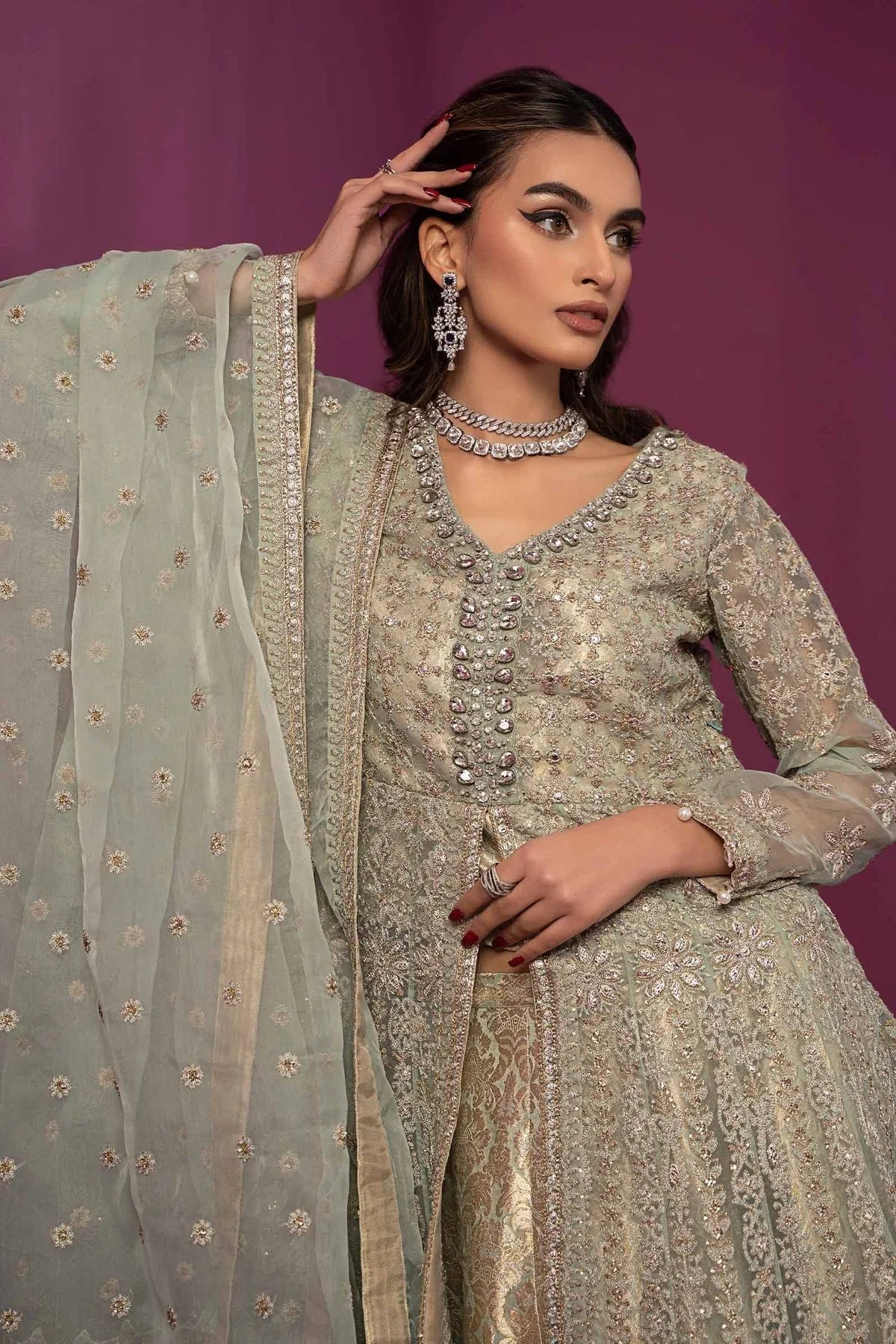 Maria B | Formal Wears | SF-EF24-04 - Rang-e-Khaas
