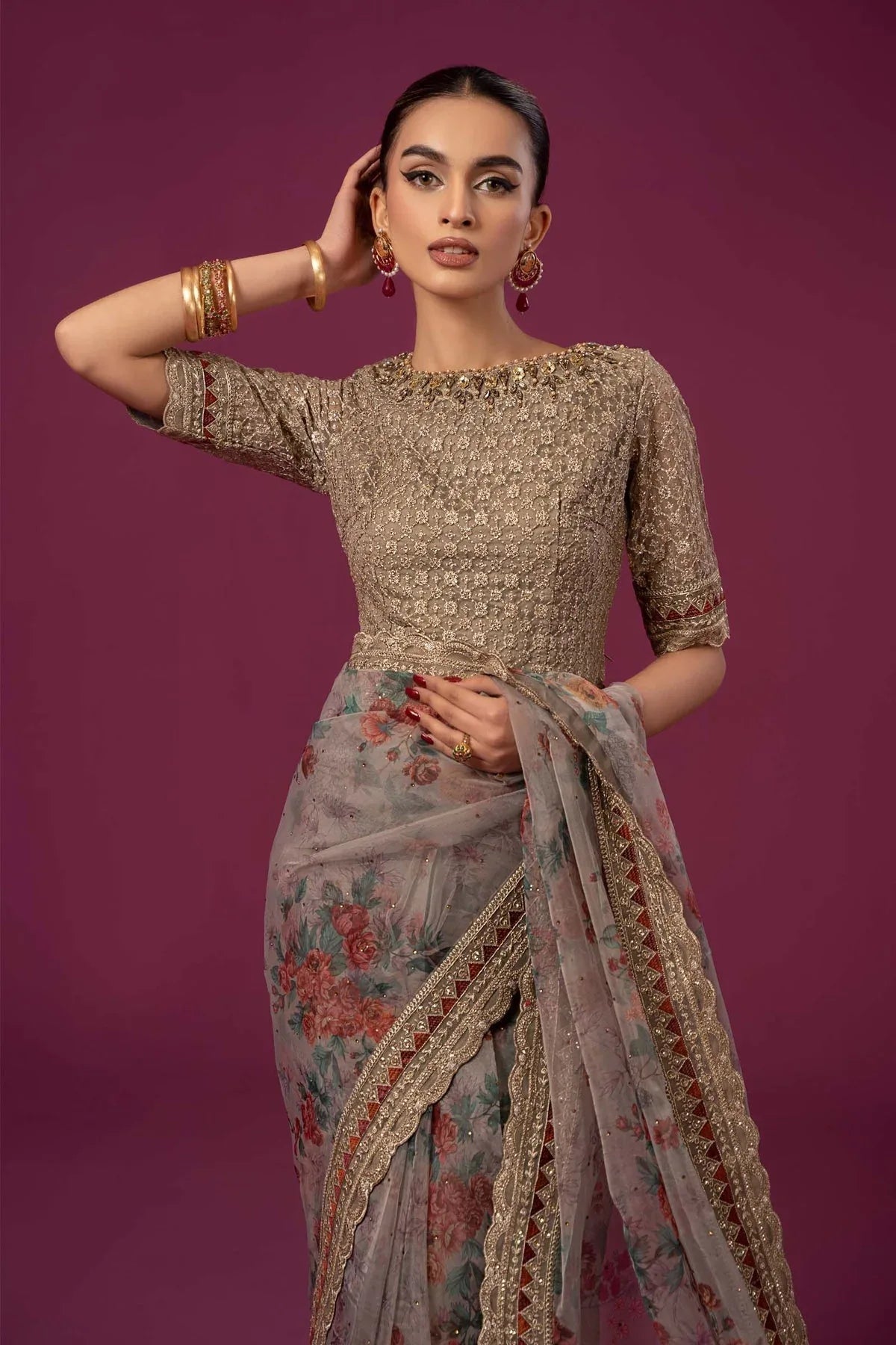 Maria B | Formal Wears | SF-EF24-08 - Rang-e-Khaas
