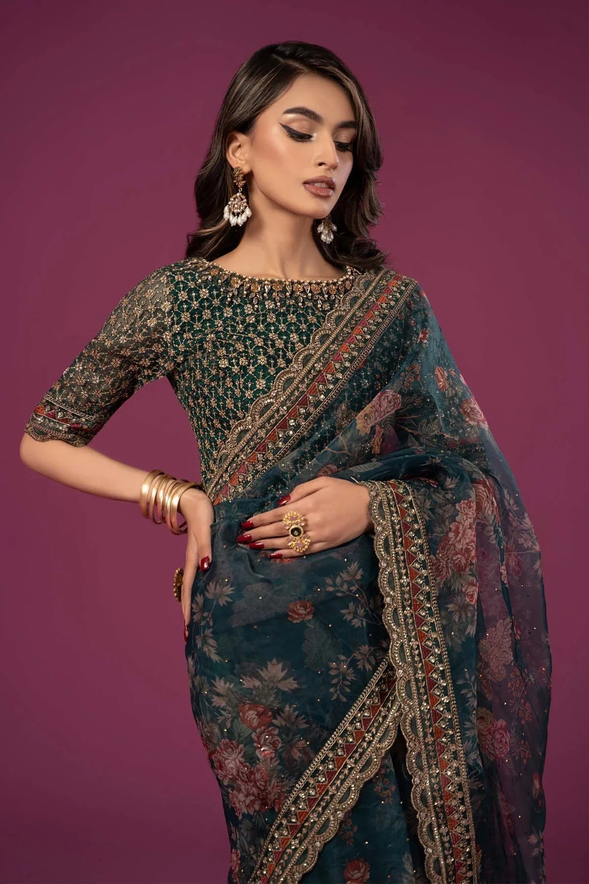 Maria B | Formal Wears |  SF-EF24-08S - Rang-e-Khaas