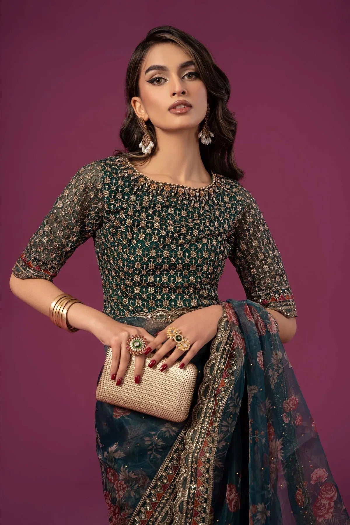 Maria B | Formal Wears |  SF-EF24-08S - Rang-e-Khaas