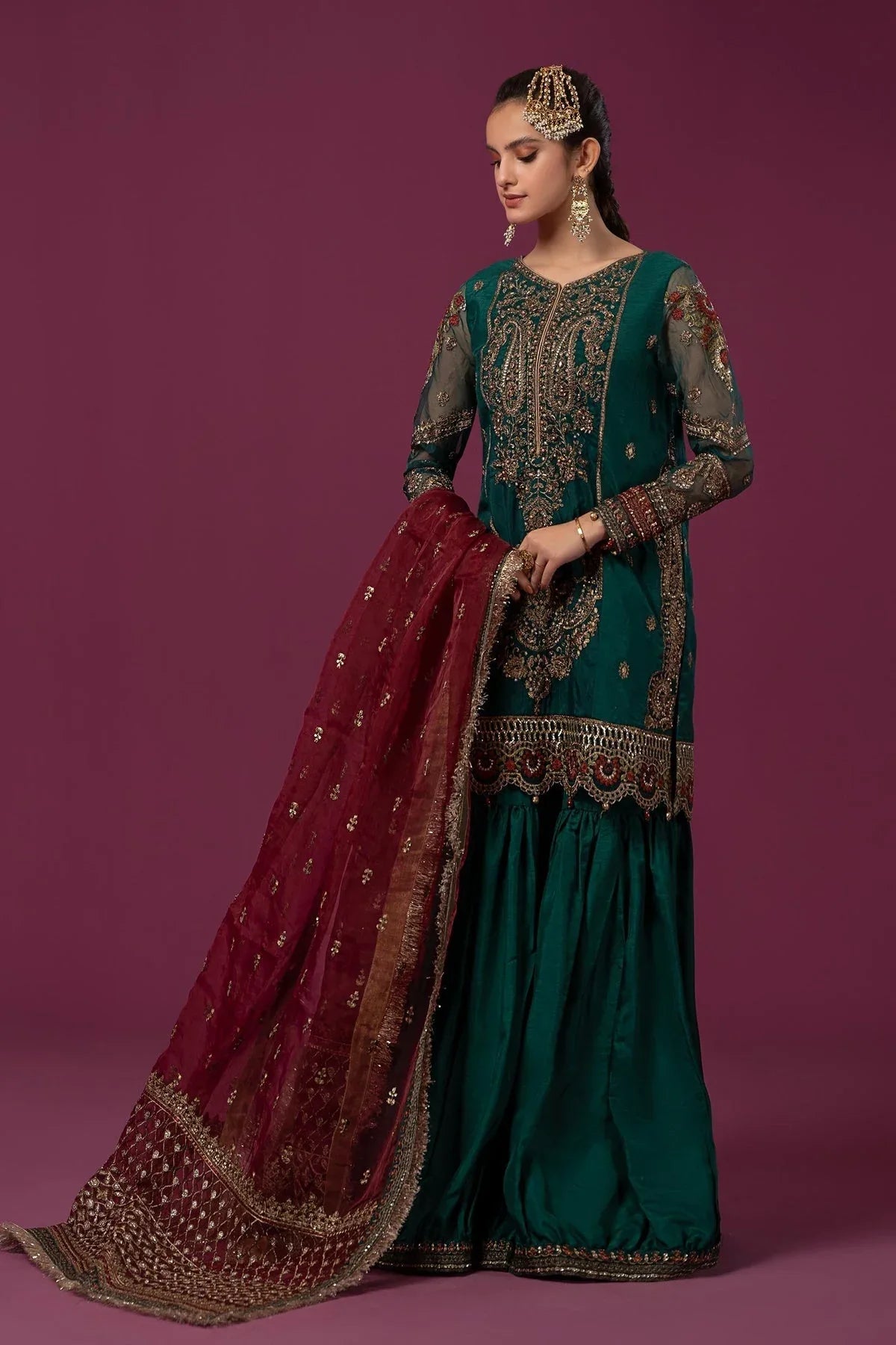 Maria B | Formal Wears | SF-EF24-15 - Rang-e-Khaas