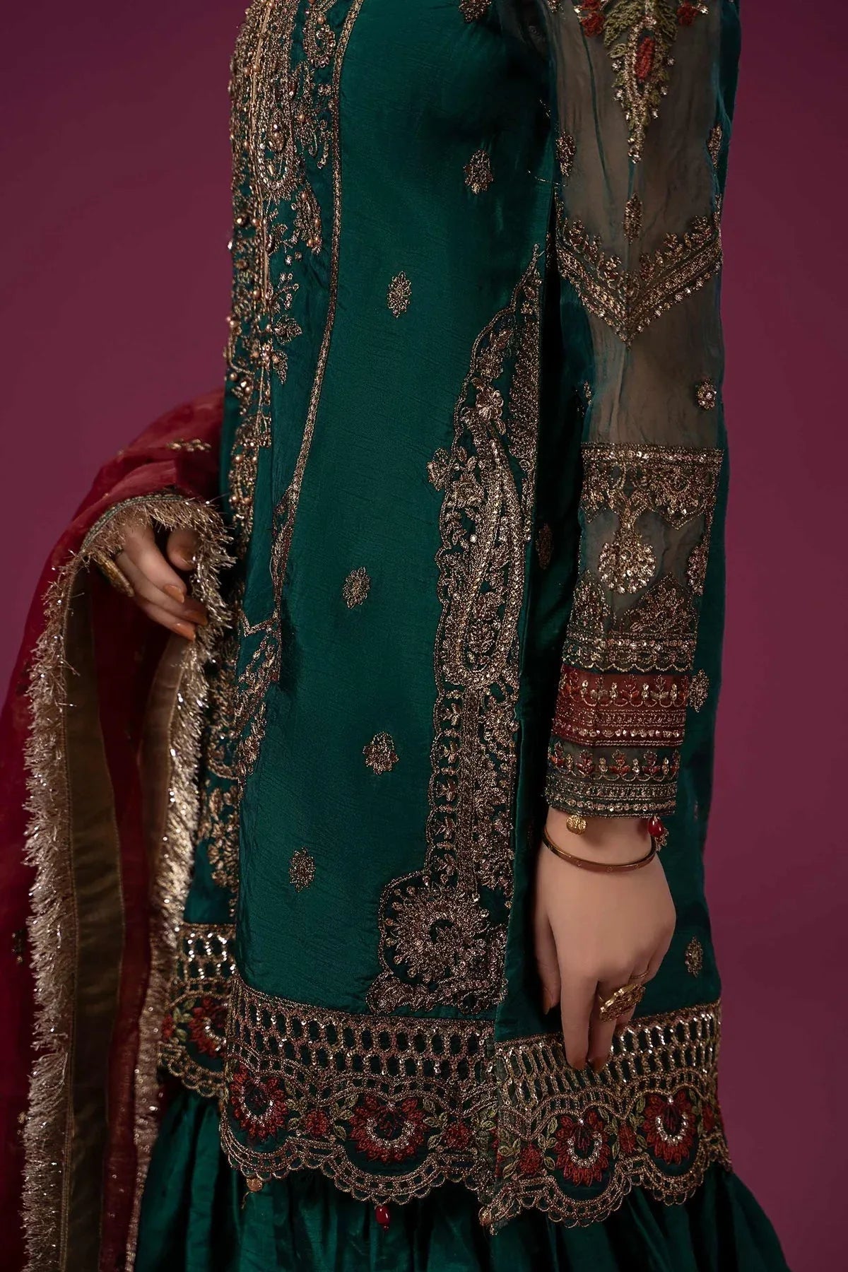 Maria B | Formal Wears | SF-EF24-15 - Rang-e-Khaas