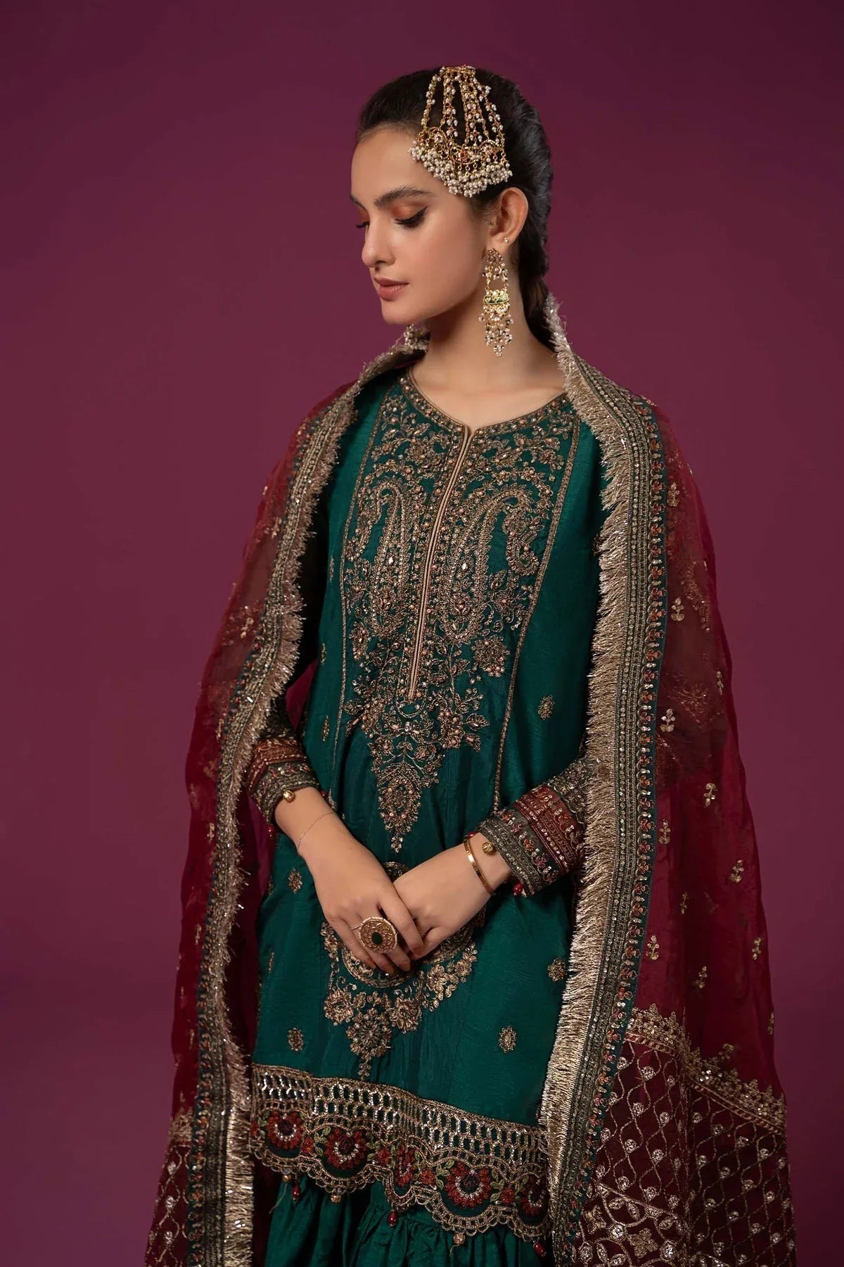 Maria B | Formal Wears | SF-EF24-15 - Rang-e-Khaas