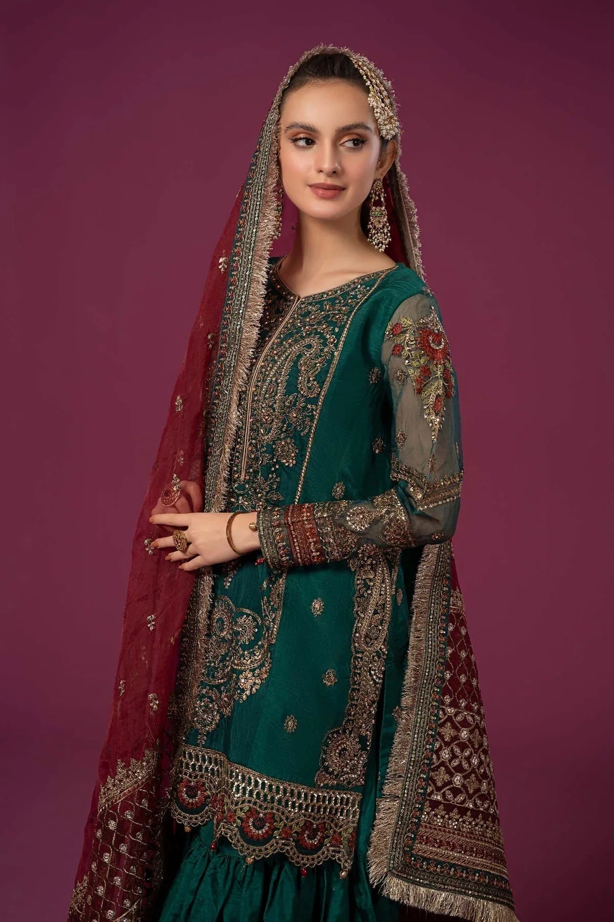 Maria B | Formal Wears | SF-EF24-15 - Rang-e-Khaas