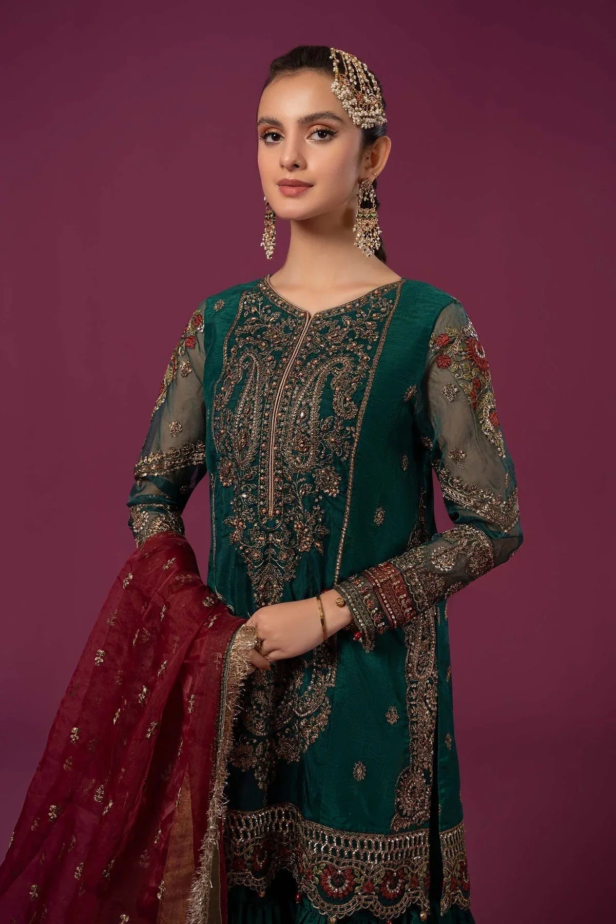 Maria B | Formal Wears | SF-EF24-15 - Rang-e-Khaas