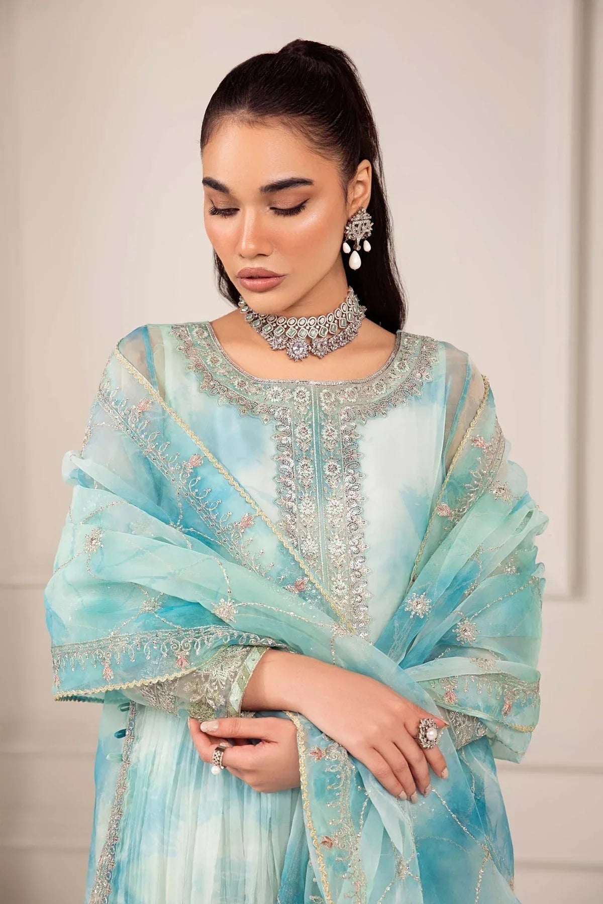 Maria B | Formal Wears |  SF-EF24-20 - Rang-e-Khaas