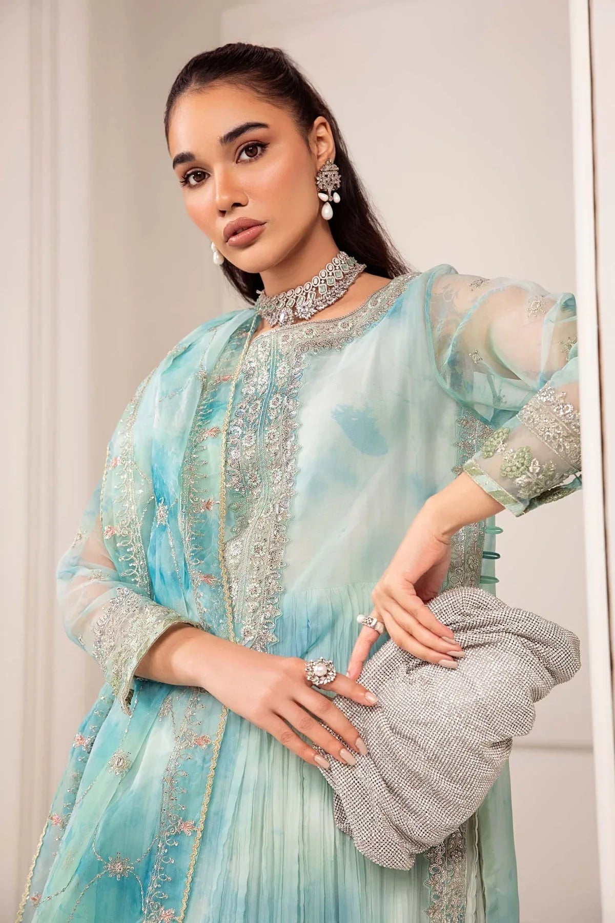 Maria B | Formal Wears |  SF-EF24-20 - Rang-e-Khaas
