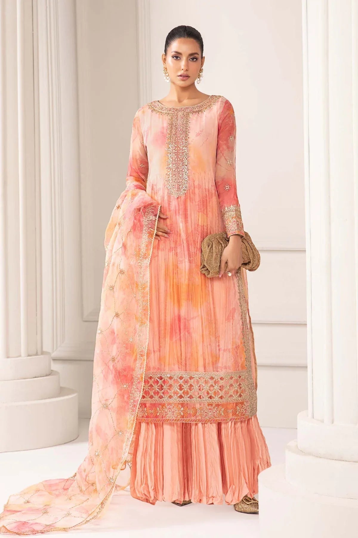 Maria B | Formal Wears |  SF-EF24-20S - Rang-e-Khaas