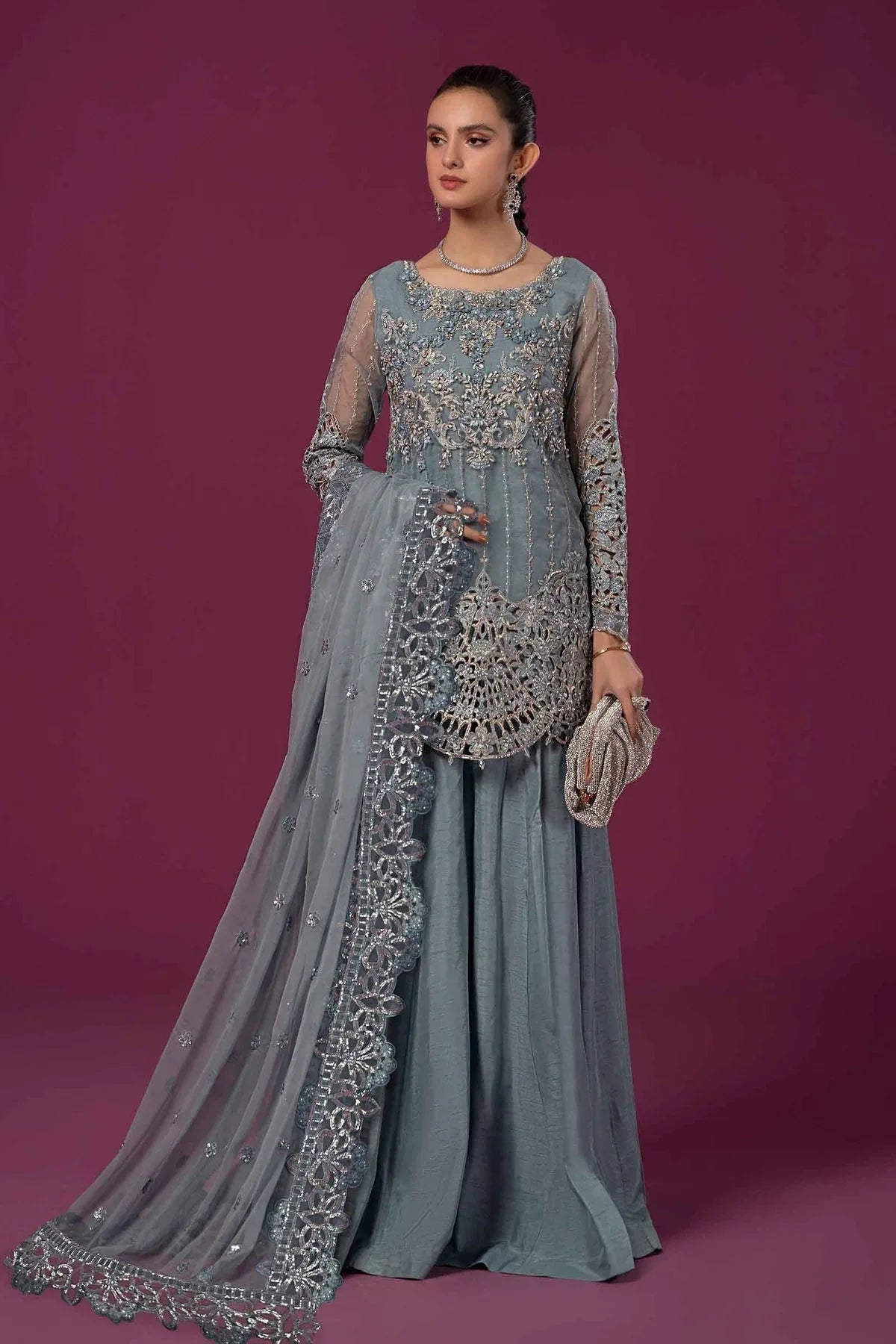 Maria B | Formal Wears | SF-EF24-22 - Rang-e-Khaas