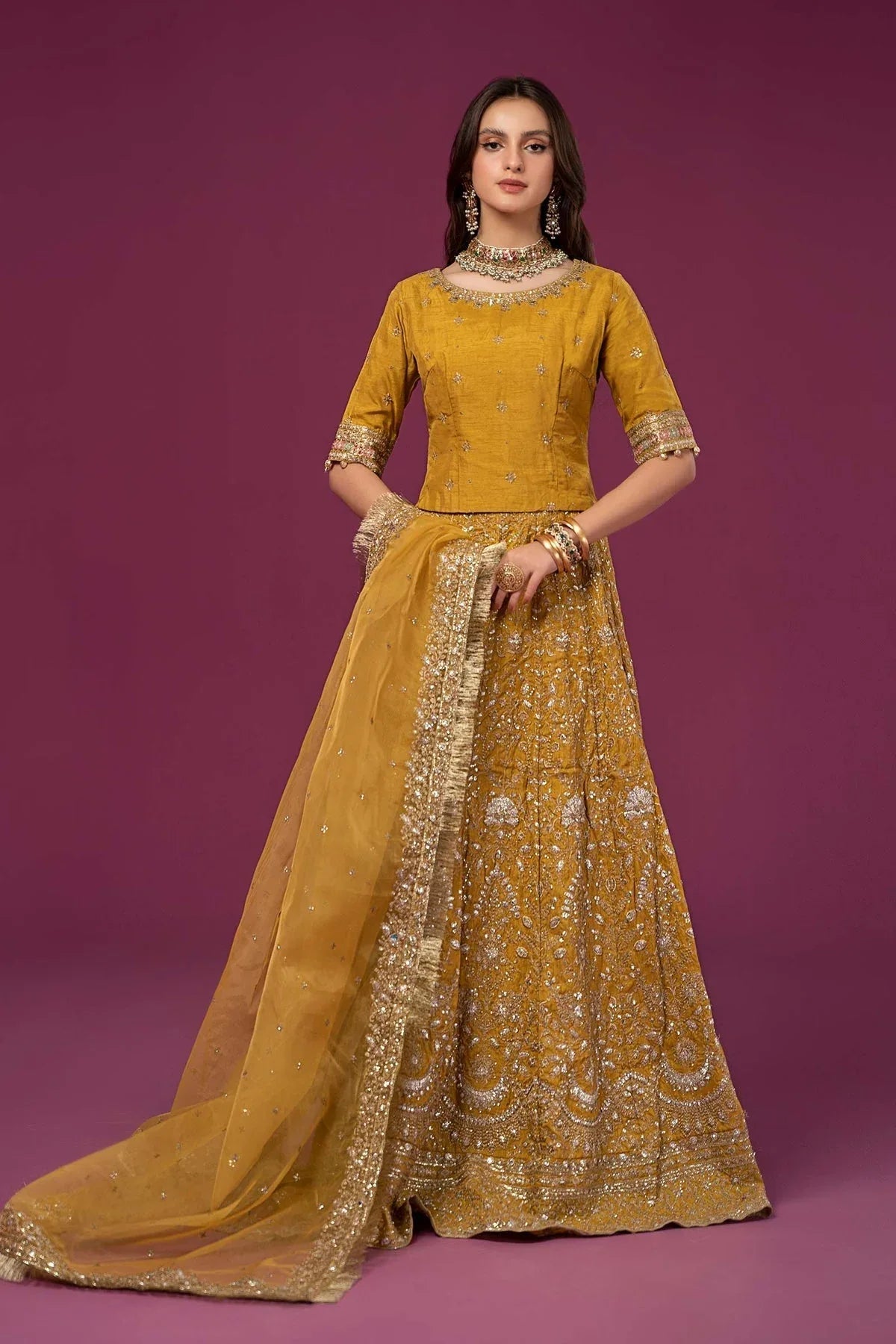 Maria B | Formal Wears |  SF-EF24-26 - Rang-e-Khaas