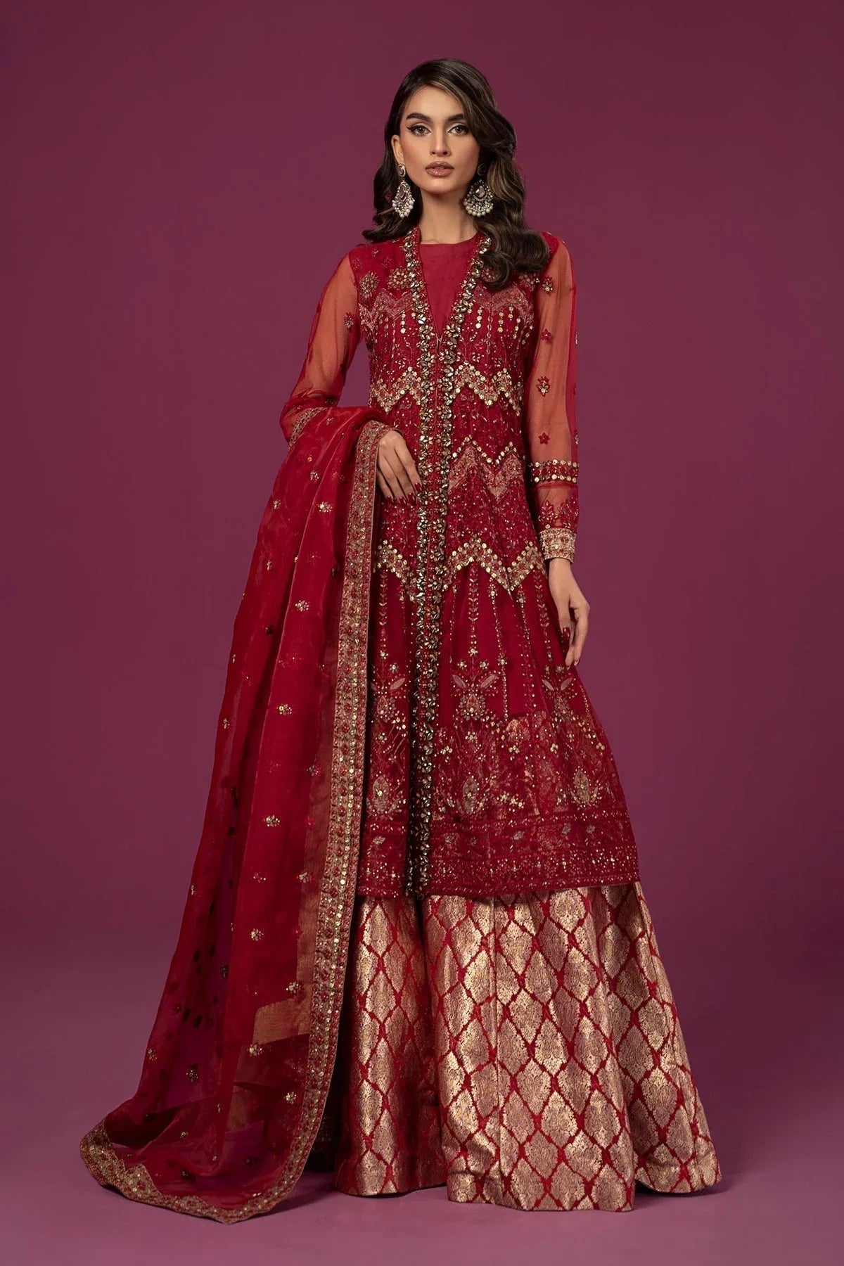 Maria B | Formal Wears | SF-EF24-28 - Rang-e-Khaas