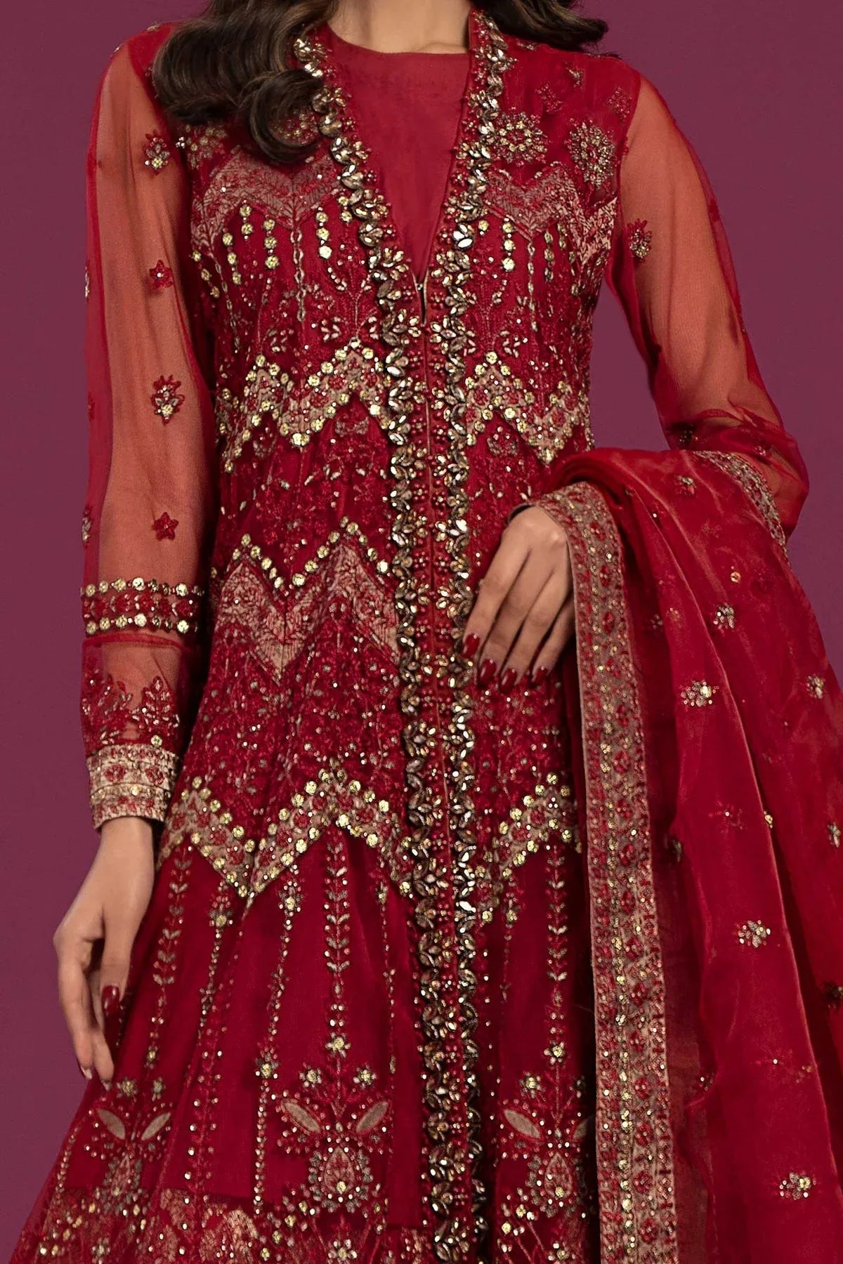 Maria B | Formal Wears | SF-EF24-28 - Rang-e-Khaas