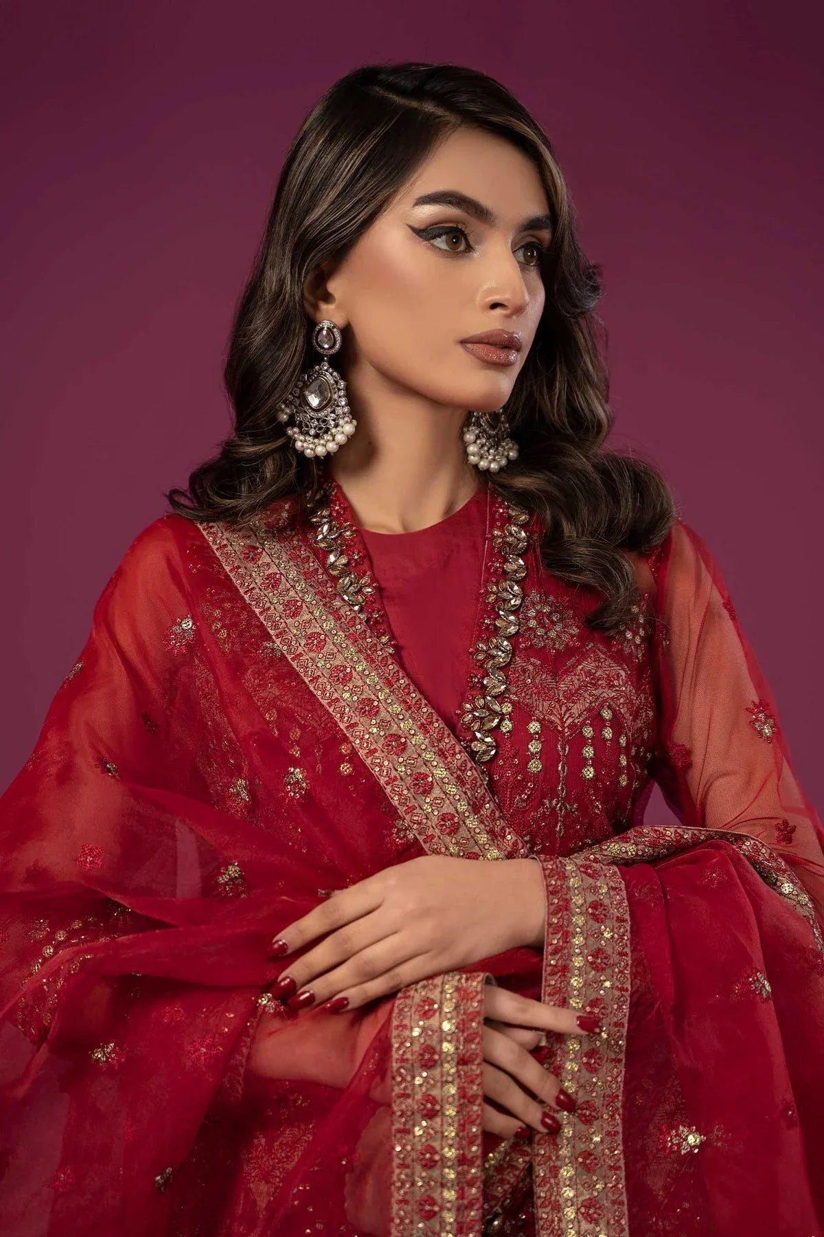 Maria B | Formal Wears | SF-EF24-28 - Rang-e-Khaas