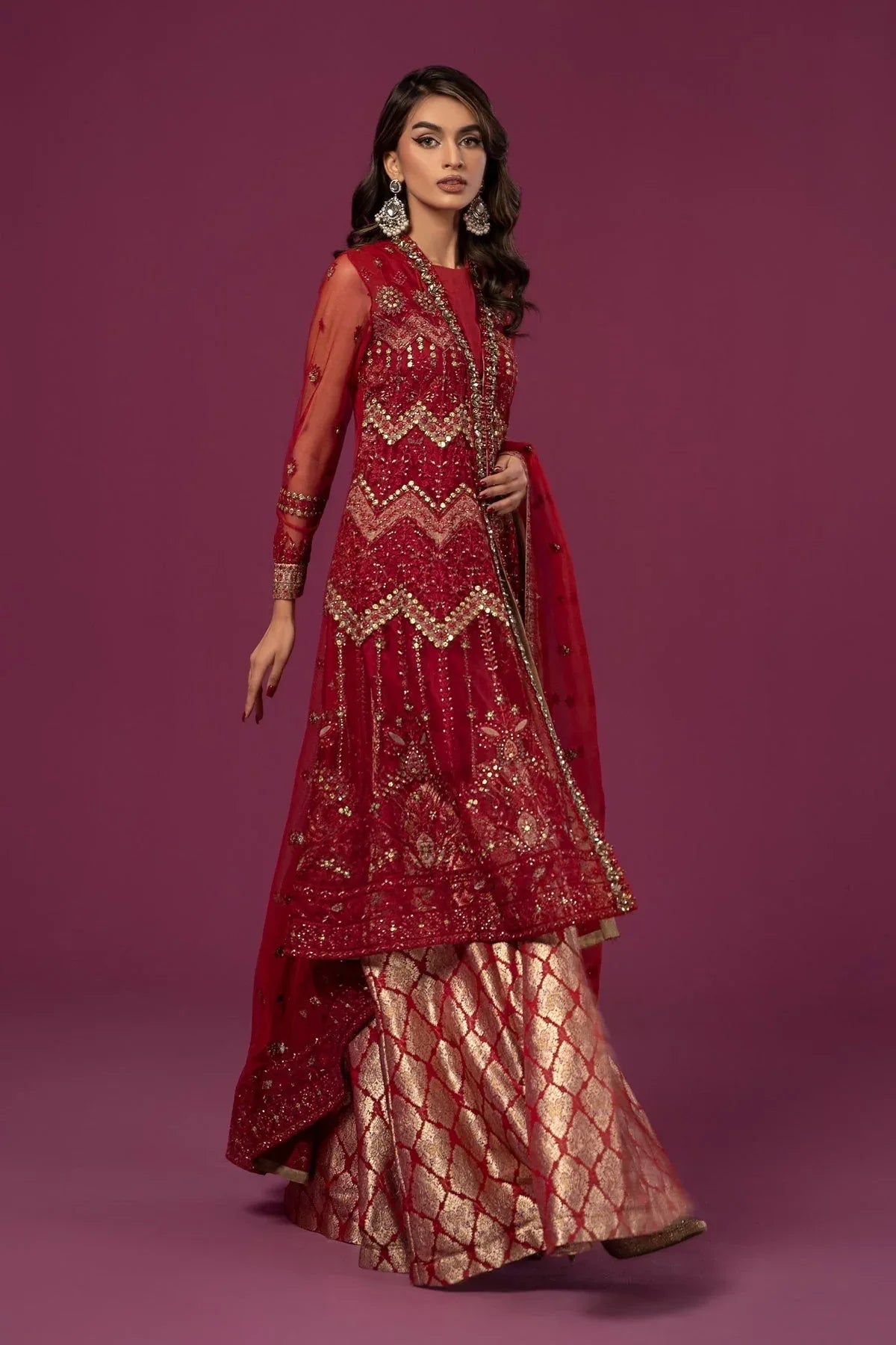 Maria B | Formal Wears | SF-EF24-28 - Rang-e-Khaas