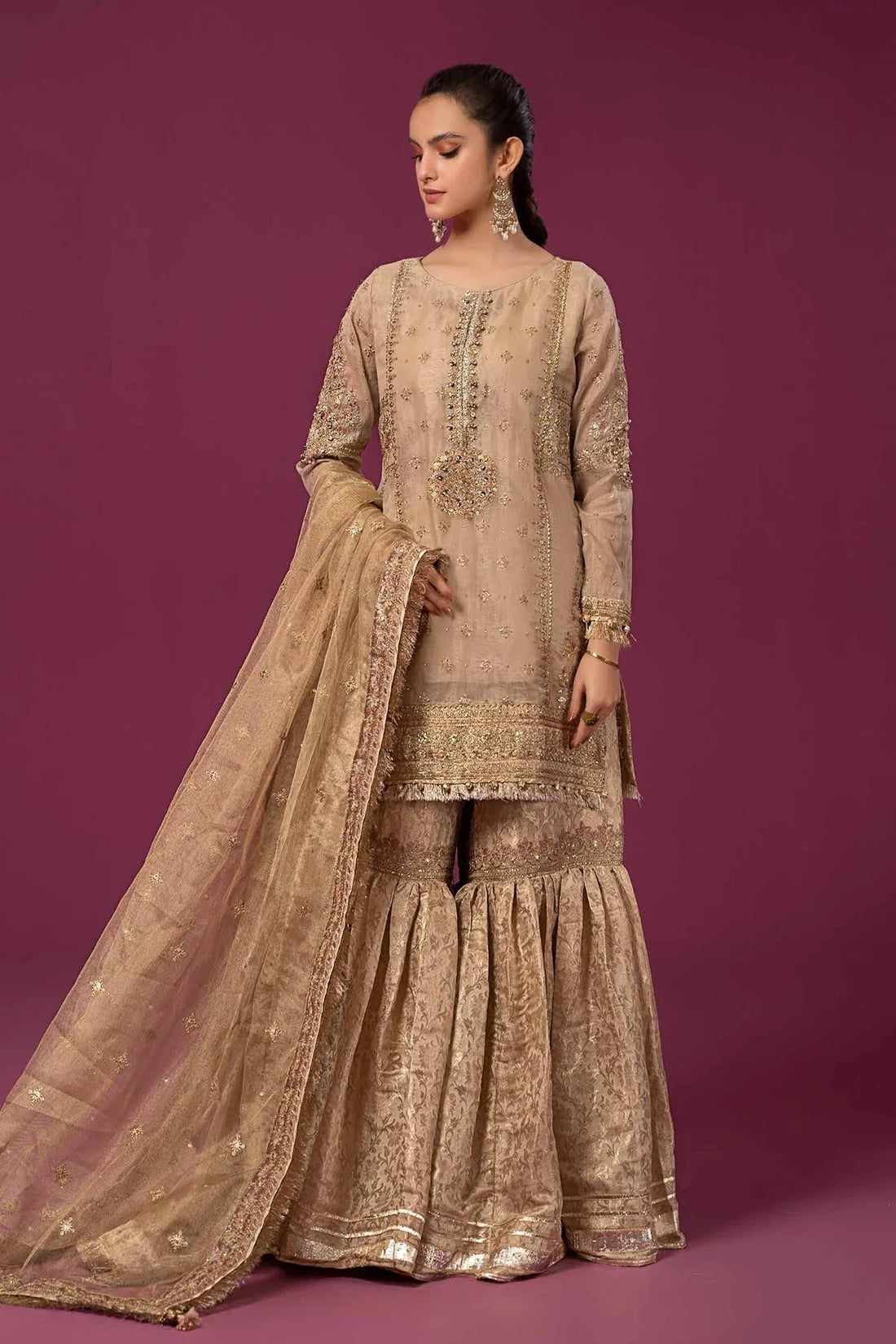 Maria B | Formal Wears | SF-EF24-35 - Rang-e-Khaas
