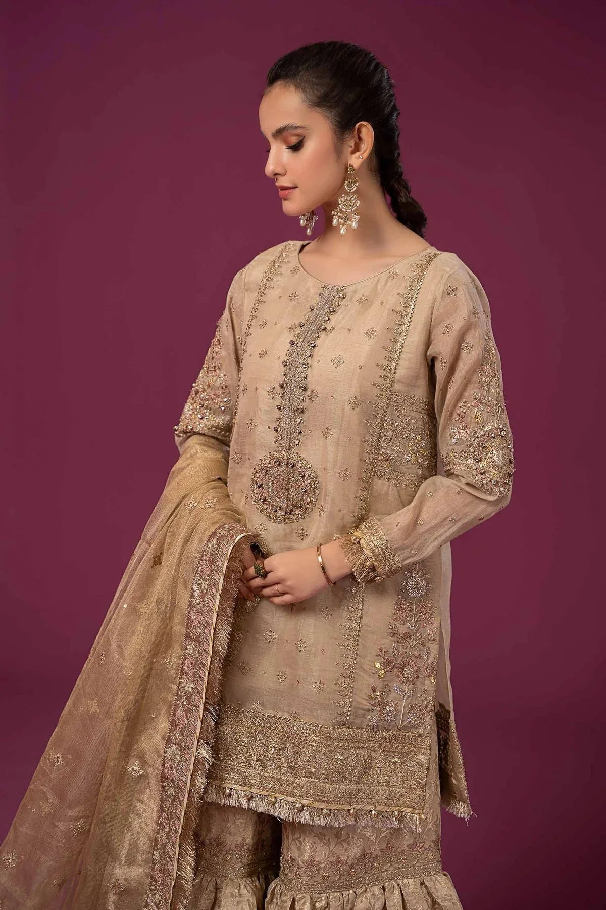 Maria B | Formal Wears | SF-EF24-35 - Rang-e-Khaas